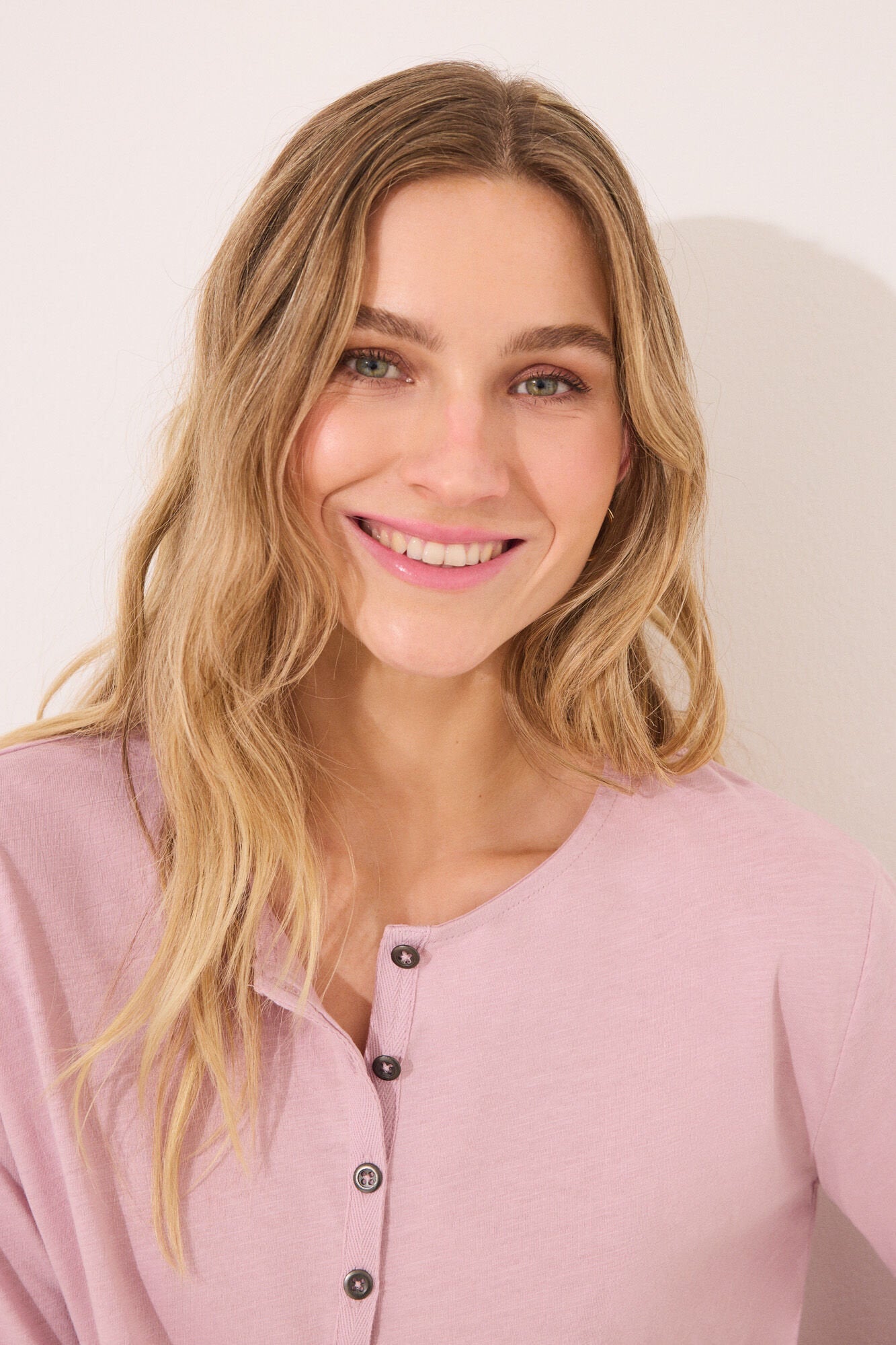 Women Secret_Long Sleeve T T-Shirt 100% Cotton Pink_3279690_72_02