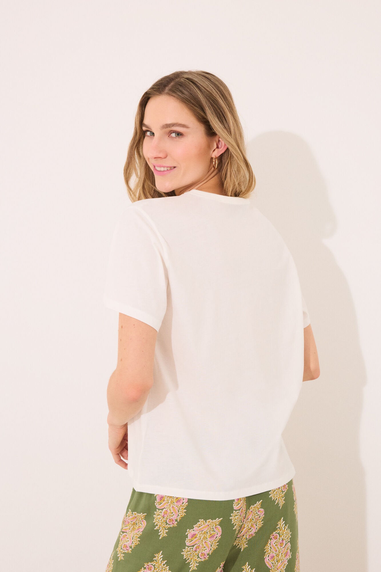 Women Secret_100% Cotton Short Sleeve T-Shirt "Vegetables"_3279694_96_06