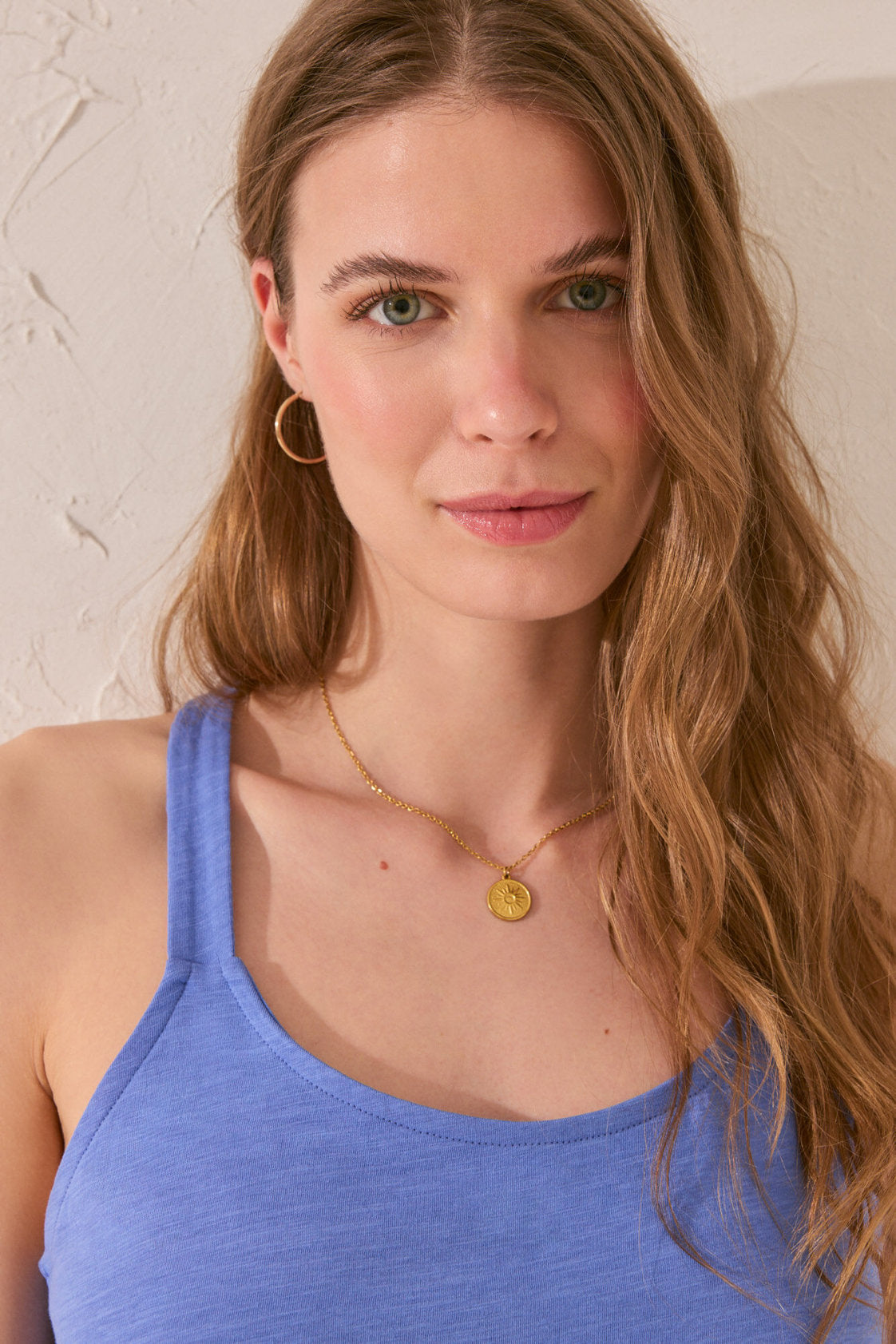 Women Secret_Light Blue Cotton Vest Top_3279701_18_04