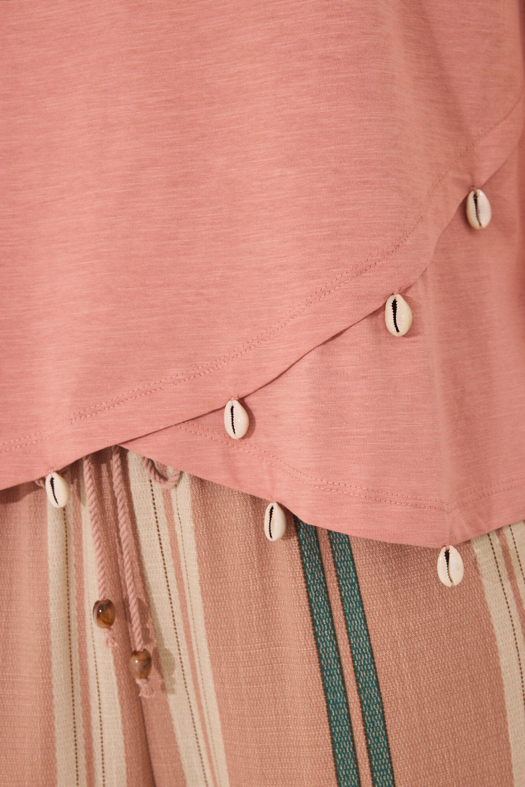 Women Secret_Orange Sleeve T-Shirt_3279708_65_02