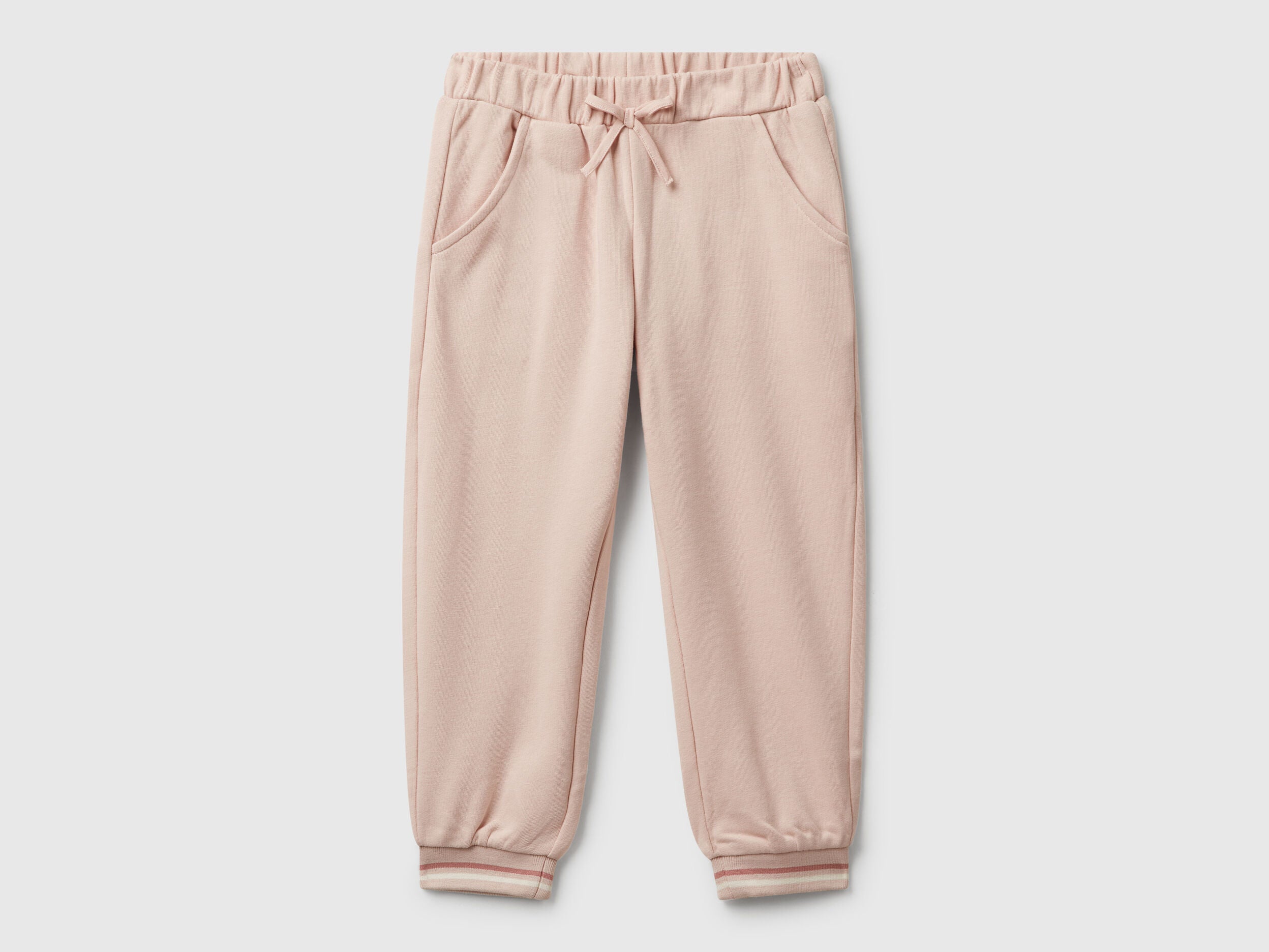 Benetton_Soft Pink_Joggers with Bow_32N4GF054_12U_01