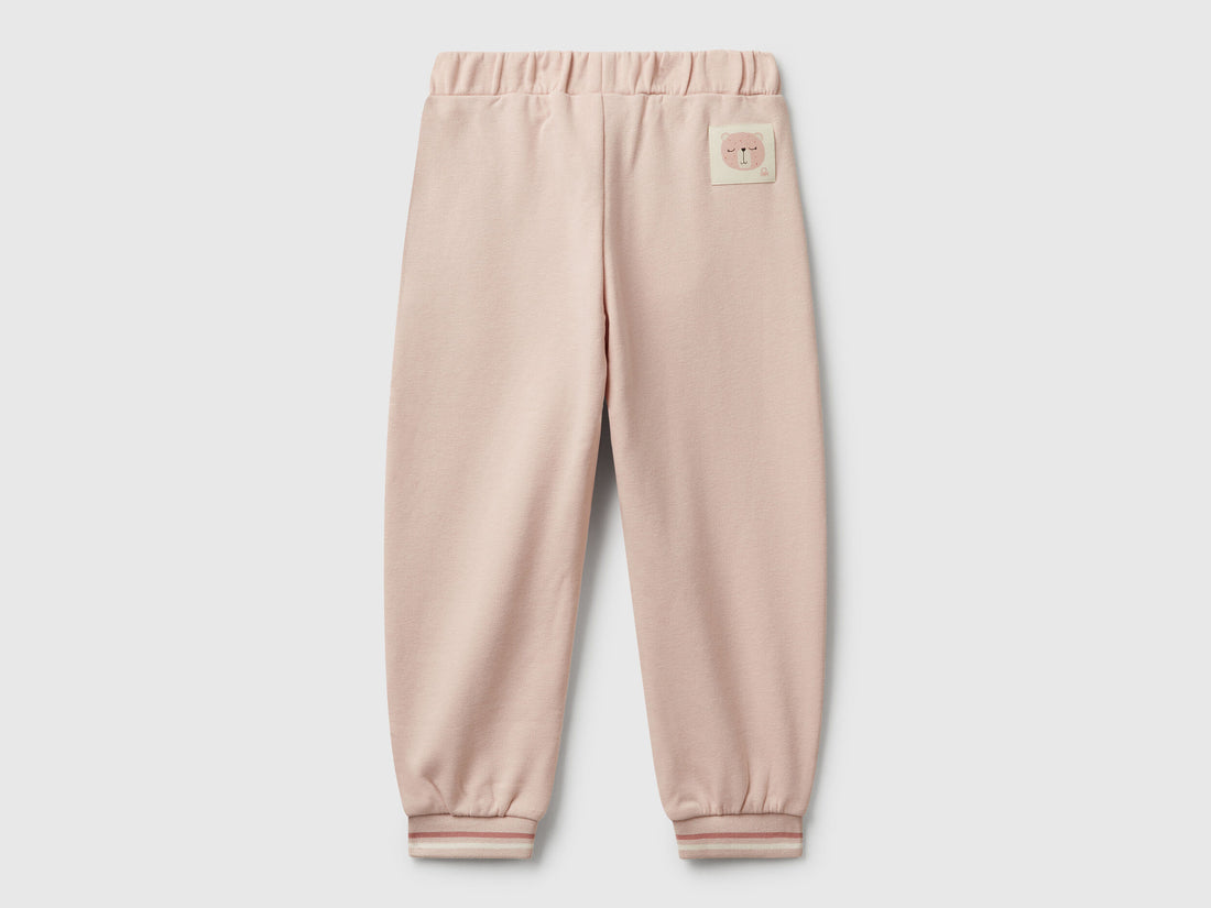Benetton_Soft Pink_Joggers with Bow_32N4GF054_12U_02