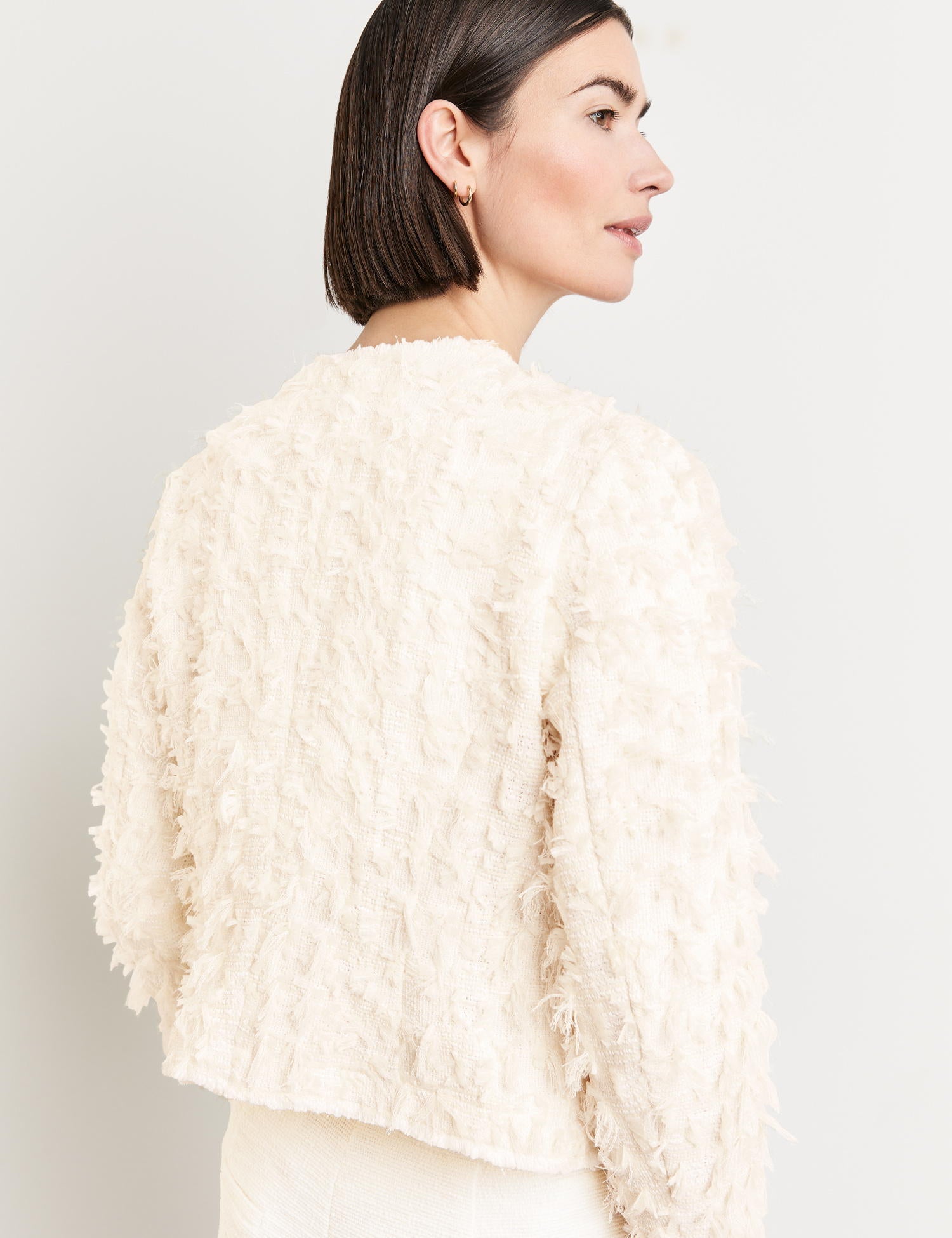 Blazer Jacket With Fringing_330011-31254_90118_06