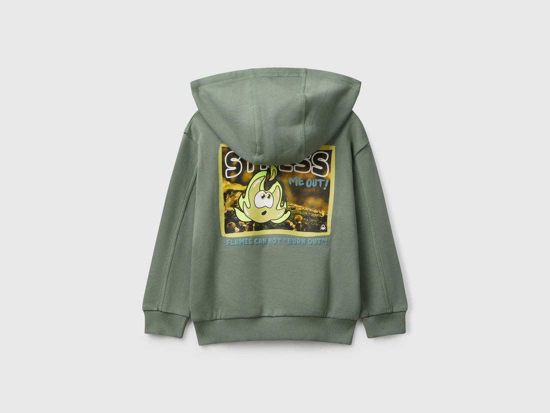 Benetton_Light Green_Sweatshirt with Kangaroo Pocket_33NVG5041_075_02