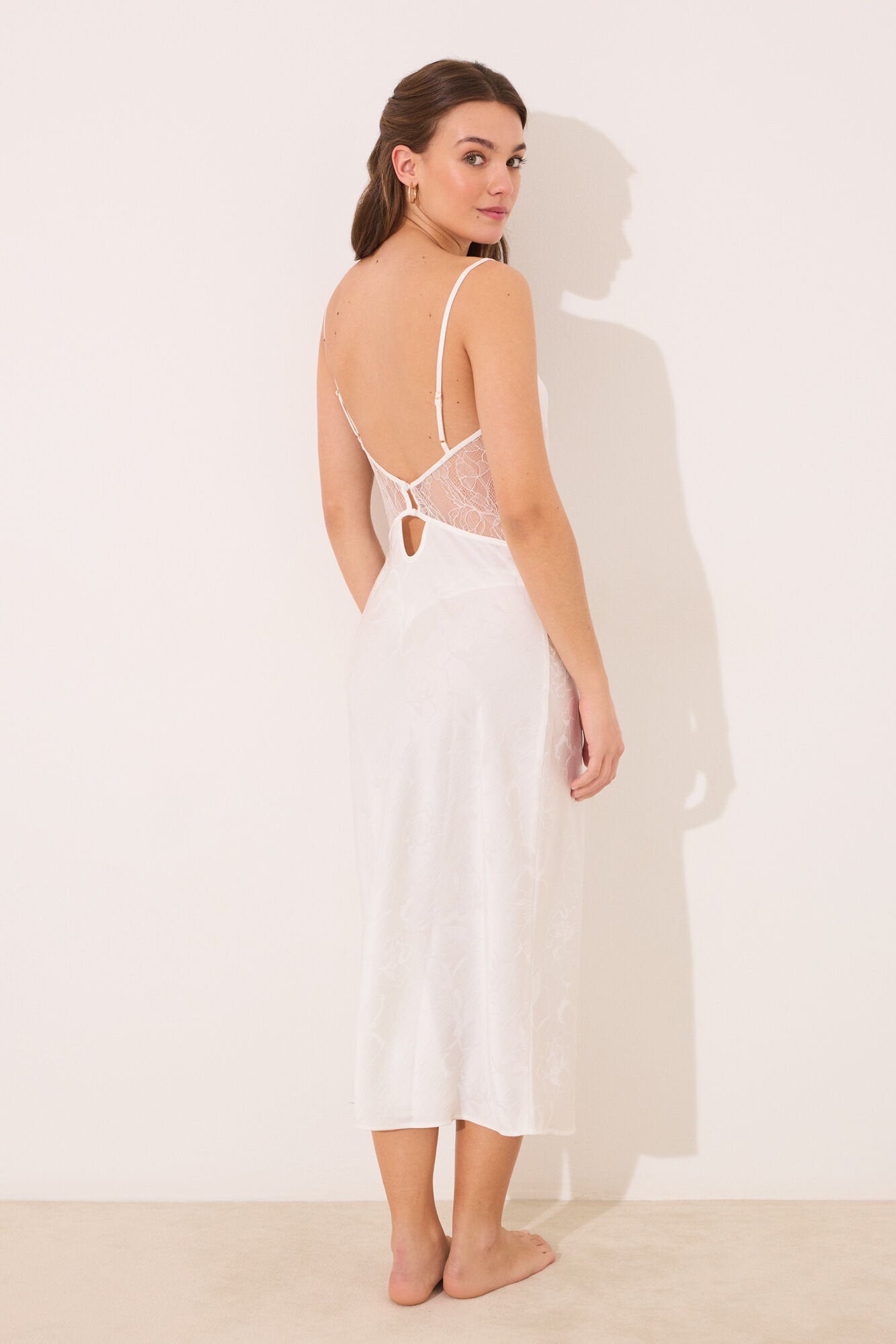 Women Secret_White Satin Midi Nightgown_3419155_96_07