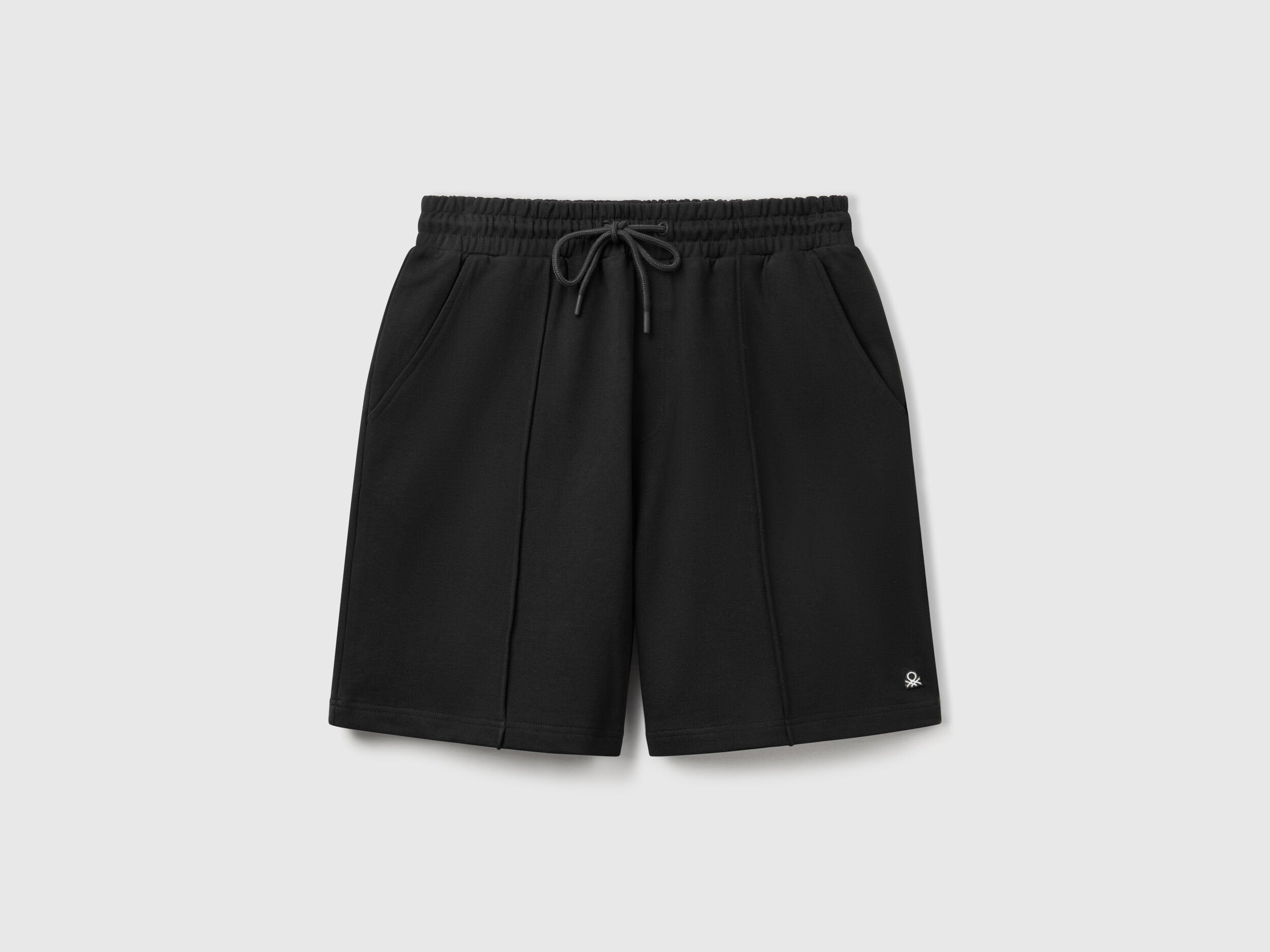 Benetton_Bermudas in Cotton Sweat_342ZU900X_100_04