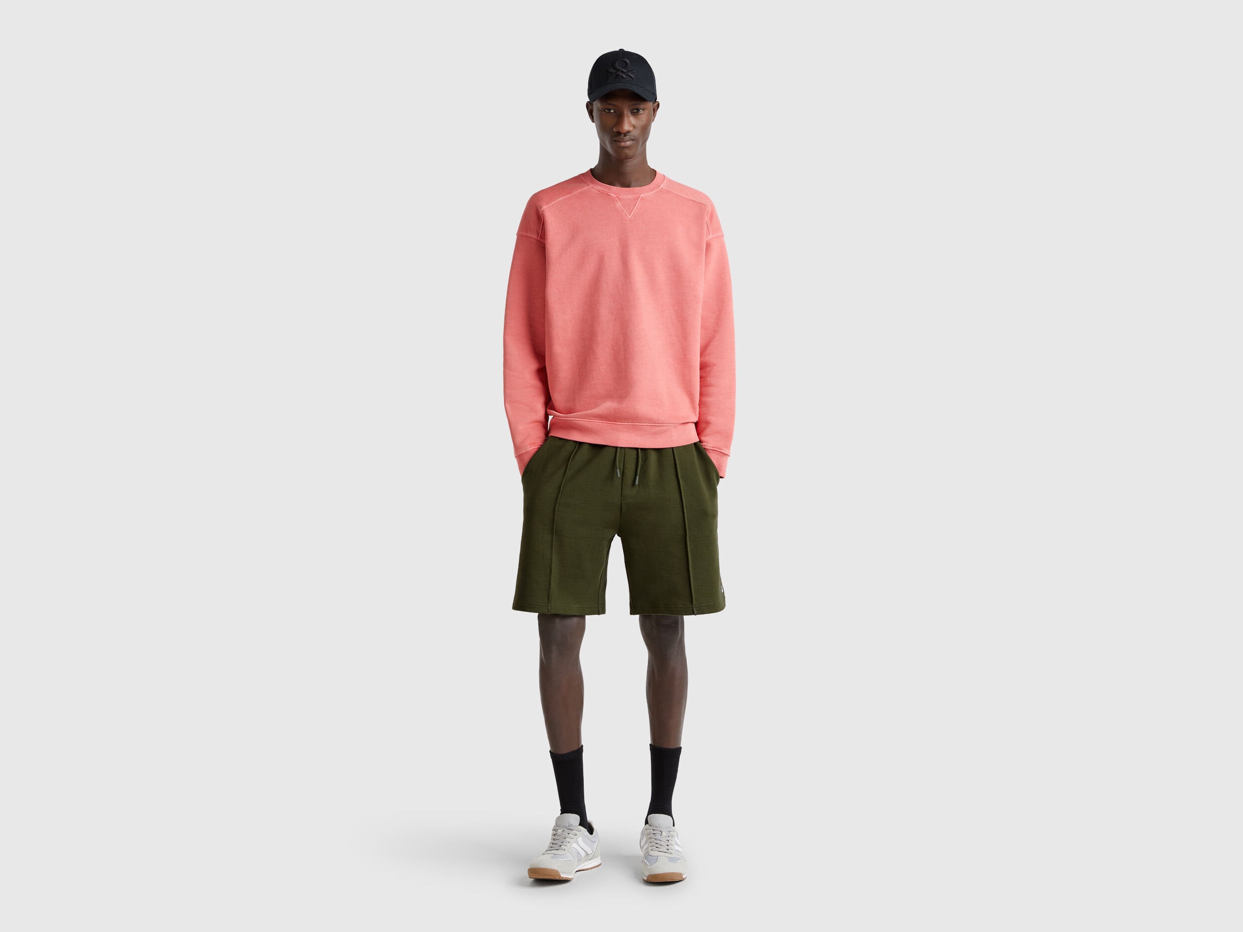 Benetton_Bermudas in Cotton Sweat_342ZU900X_35Y_01