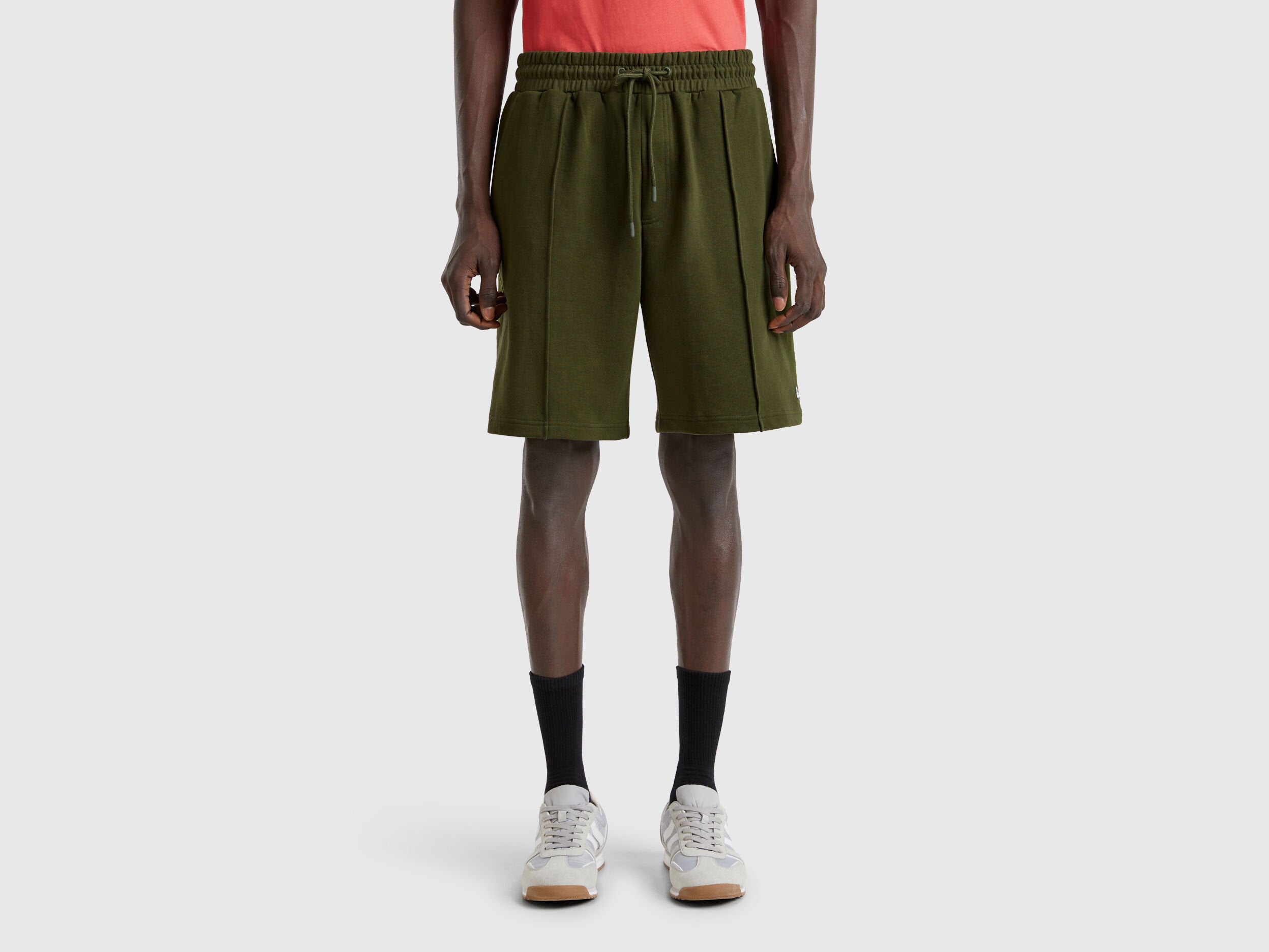 Benetton_Bermudas in Cotton Sweat_342ZU900X_35Y_02