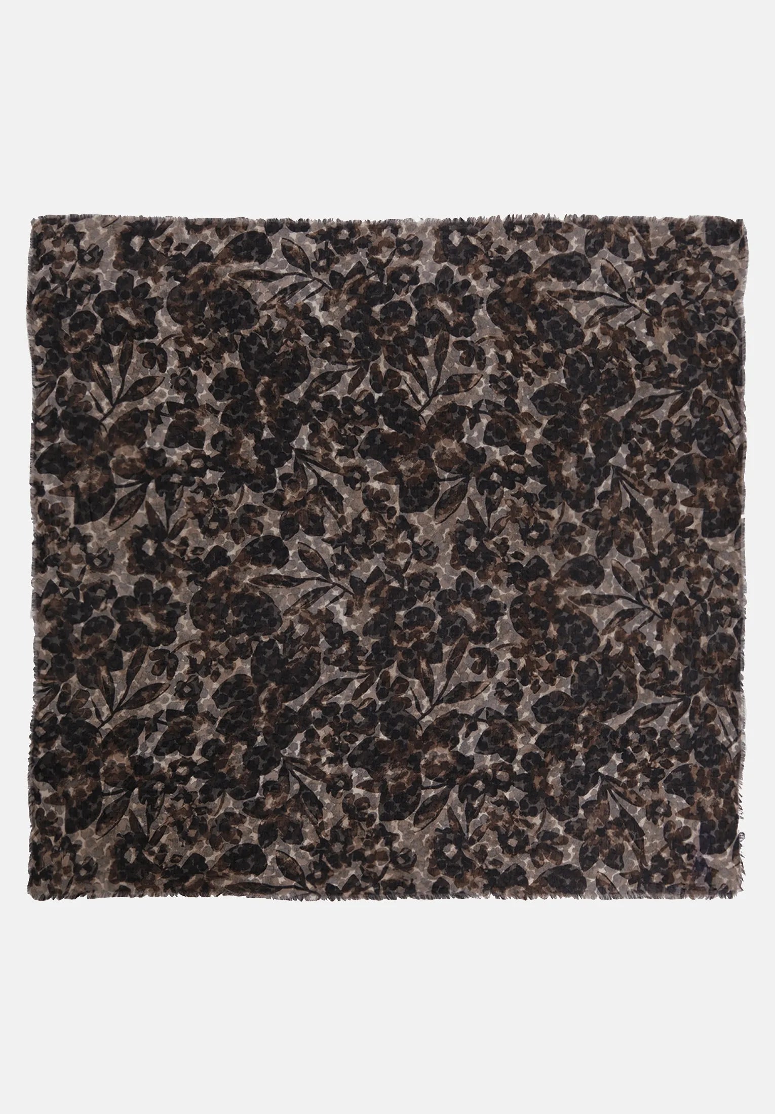 Betty Barclay_Brown/Beige_Printed Scarf_3469-1646_7871_03