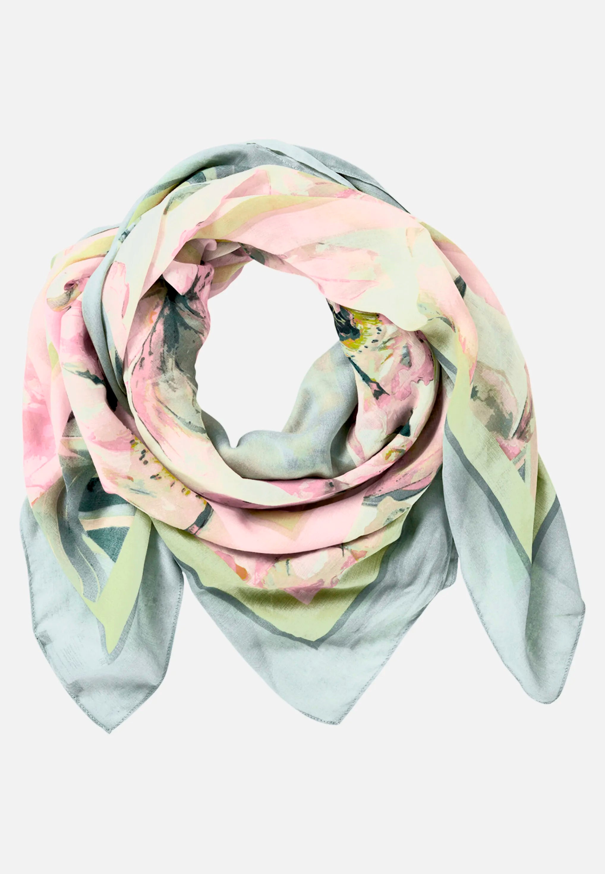 Betty Barclay Mint/Rose Women Scarf with Print SKU: 3487-1861_5802 Image 03