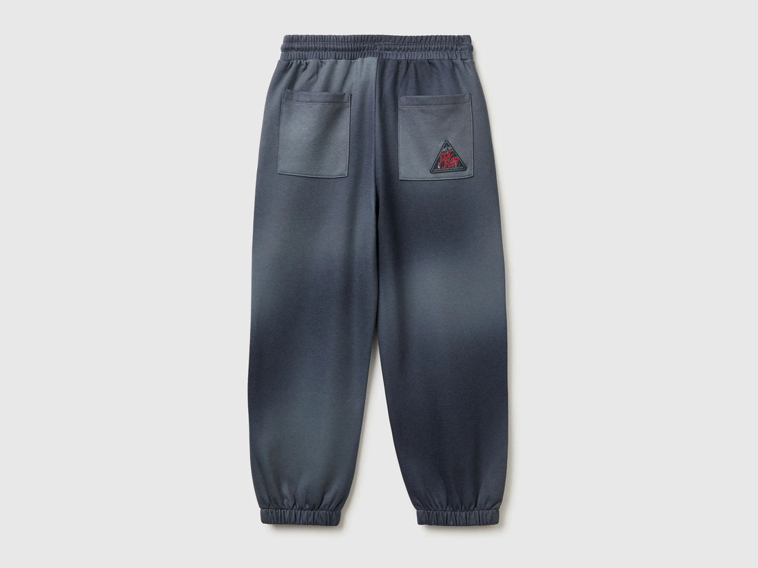 Benetton_Dark Blue_Joggers with Shaded-Effect Print_34GSCF06U_70U_02