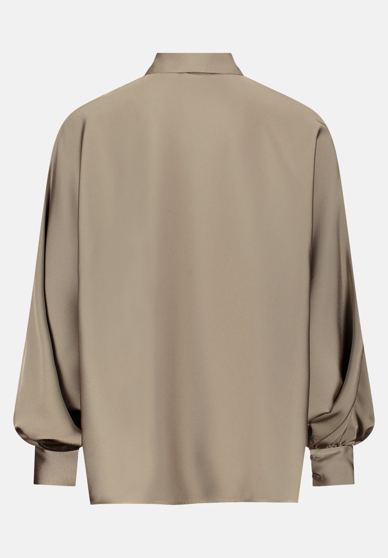 Vera Mont_Turf_Satin Blouse with Collar_3596-4262_7387_06