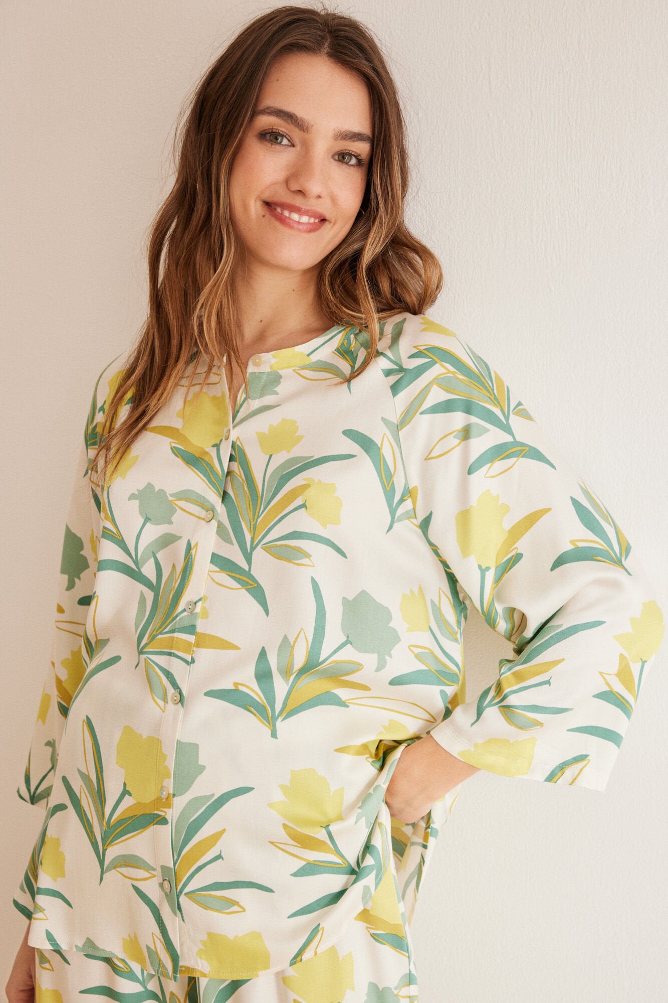 Multicoloured Long Sleeves Masculine Pyjama_3597405_98_01