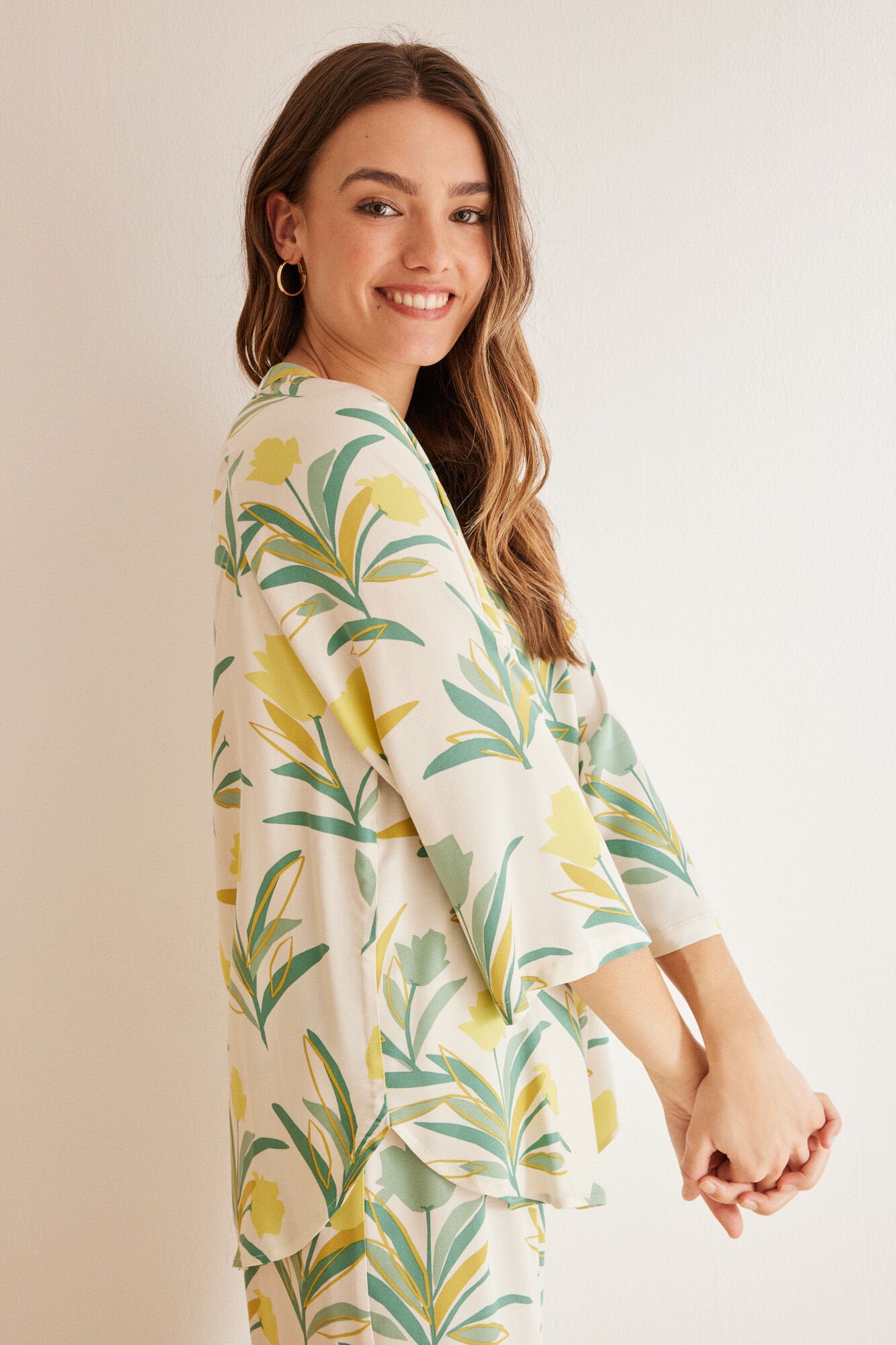 Multicoloured Long Sleeves Masculine Pyjama_3597405_98_05