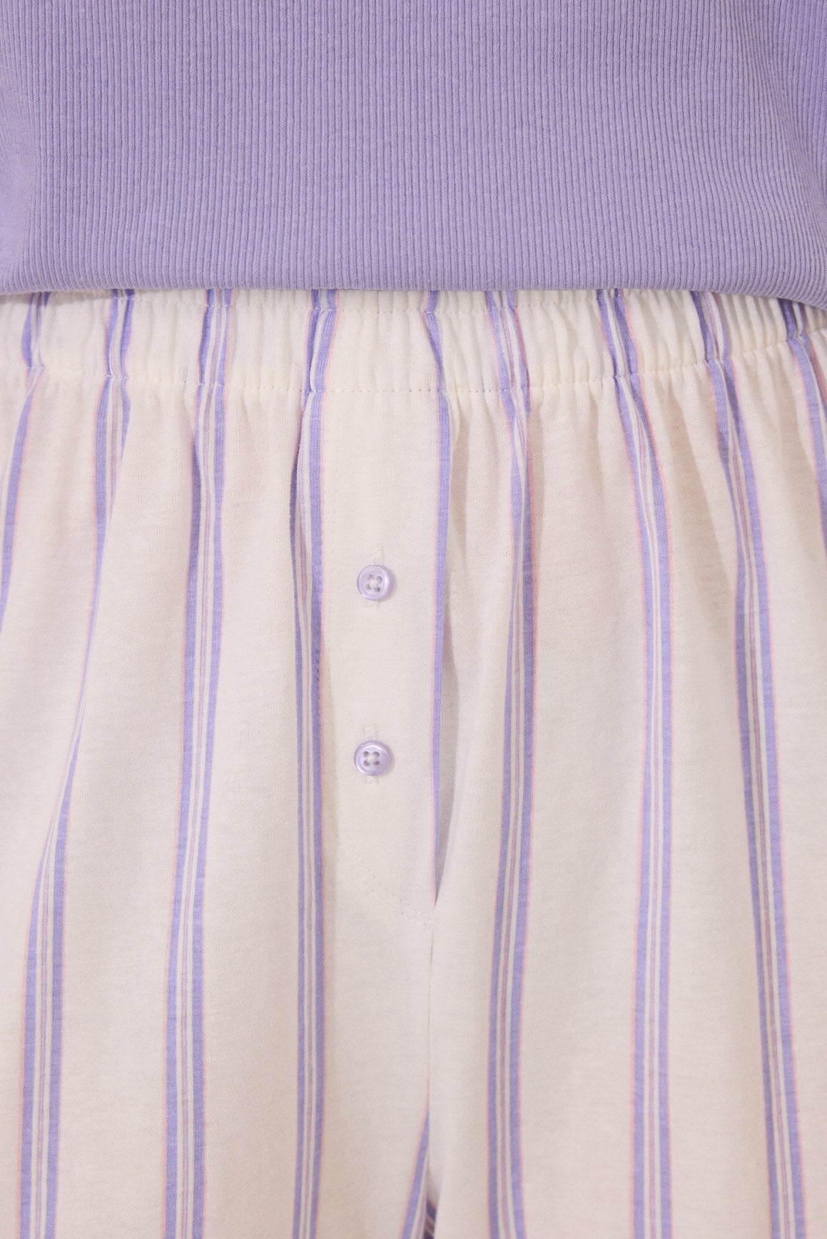 Women Secret_Lilac Striped Cotton Lounge Pyjamas_3599191_75_04