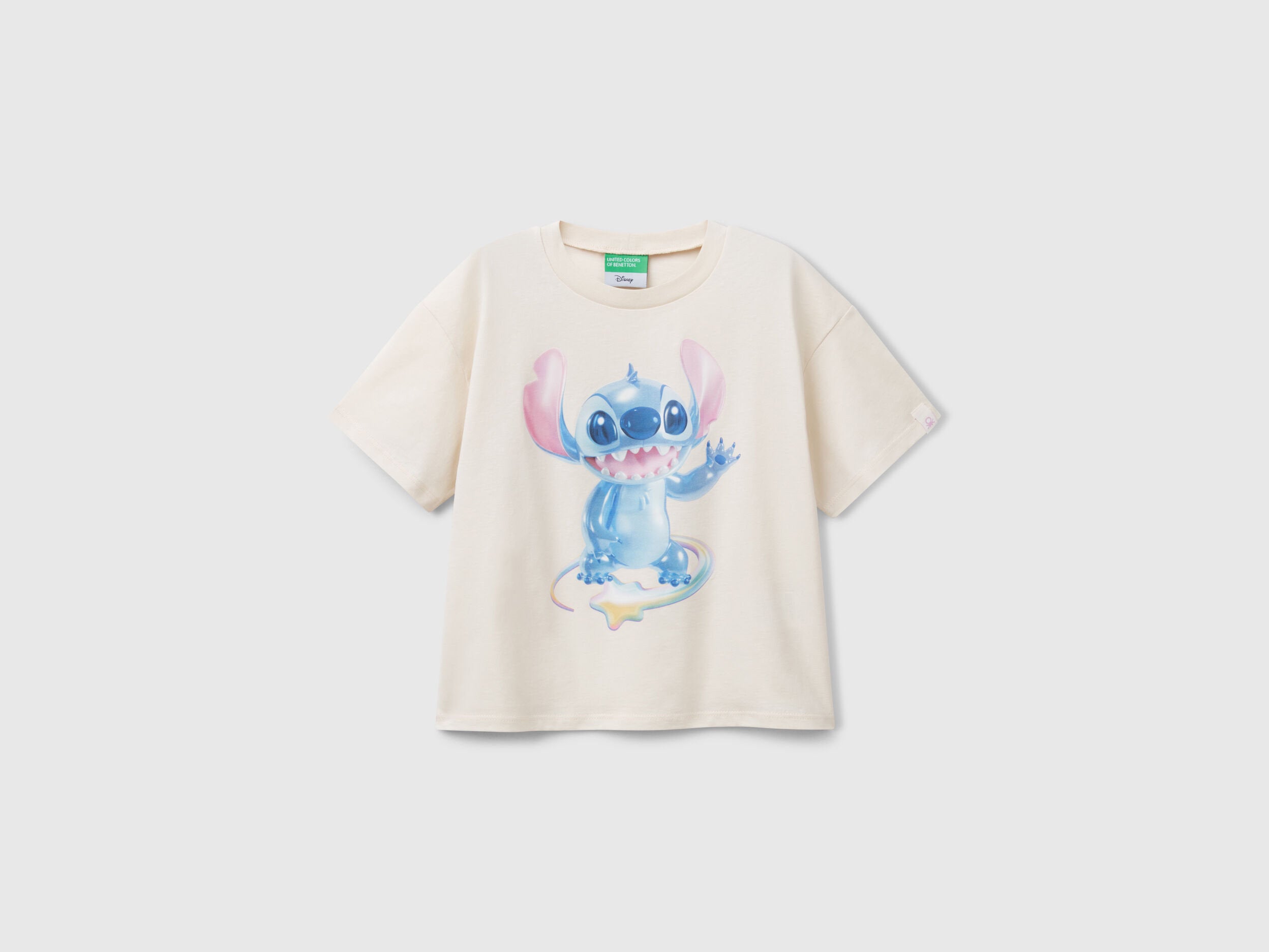 Benetton_Lilo & Stitch ©Disney Boxy Fit T-Shirt_35RYC10MV_00V_01