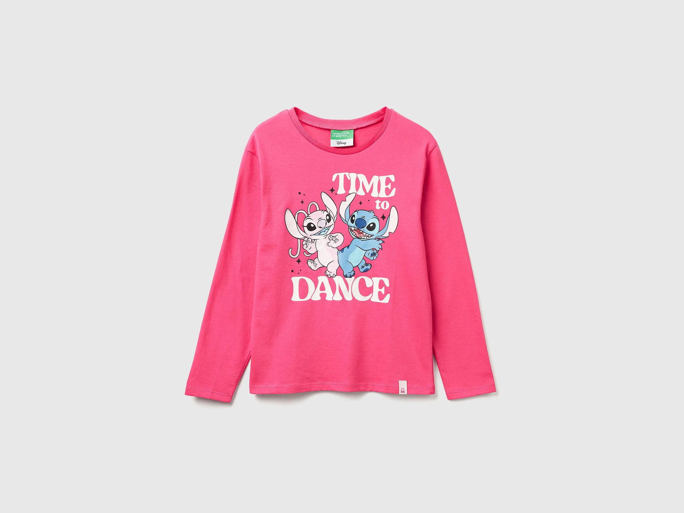 Benetton_Fuchsia_Lilo & Stitch ©Disney T-Shirt_35RYC10Q7_1A2_01