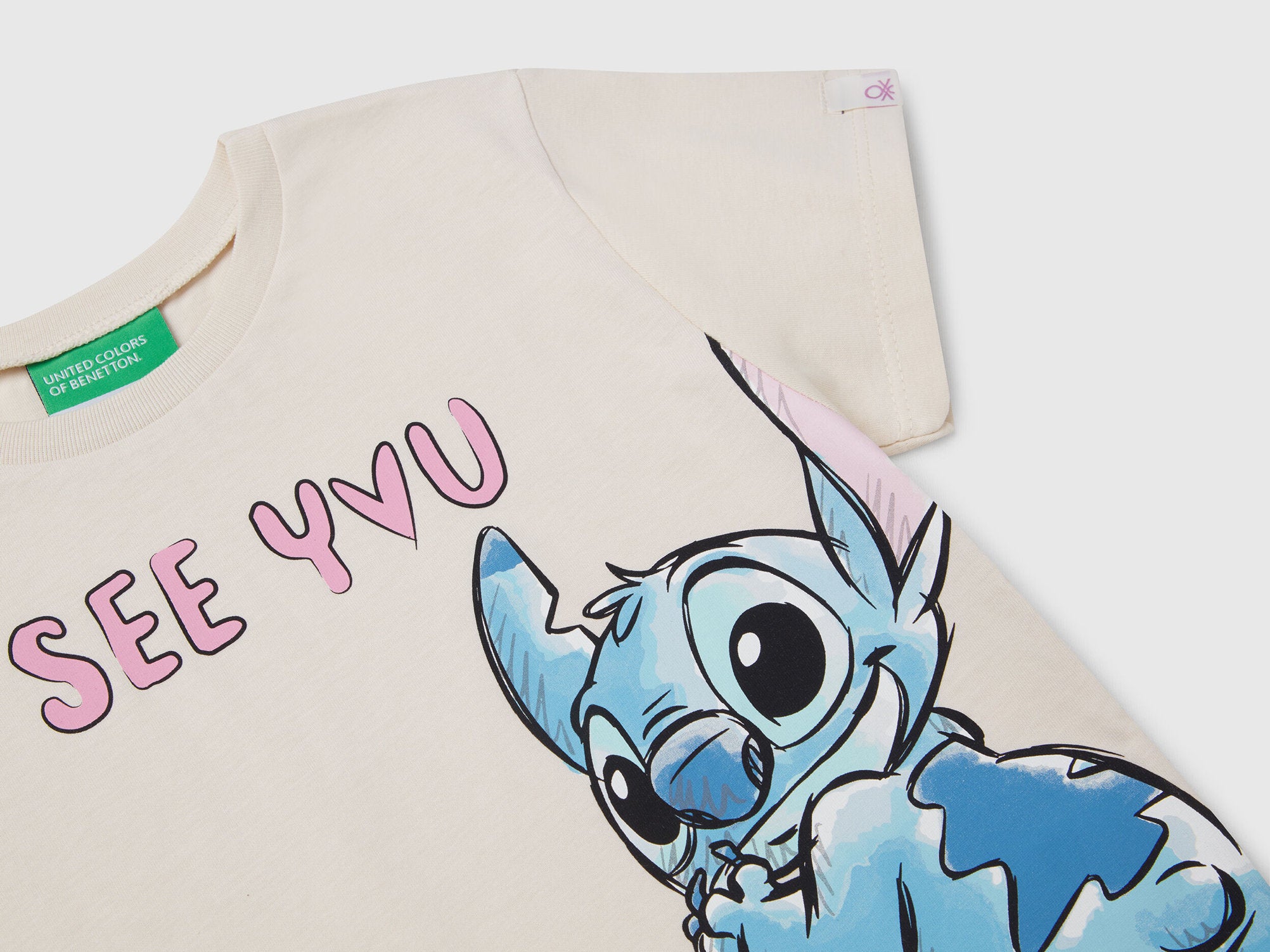 Benetton_Lilo & Stitch ©Disney T-Shirt in Cotton_35RYG10HQ_00V_03