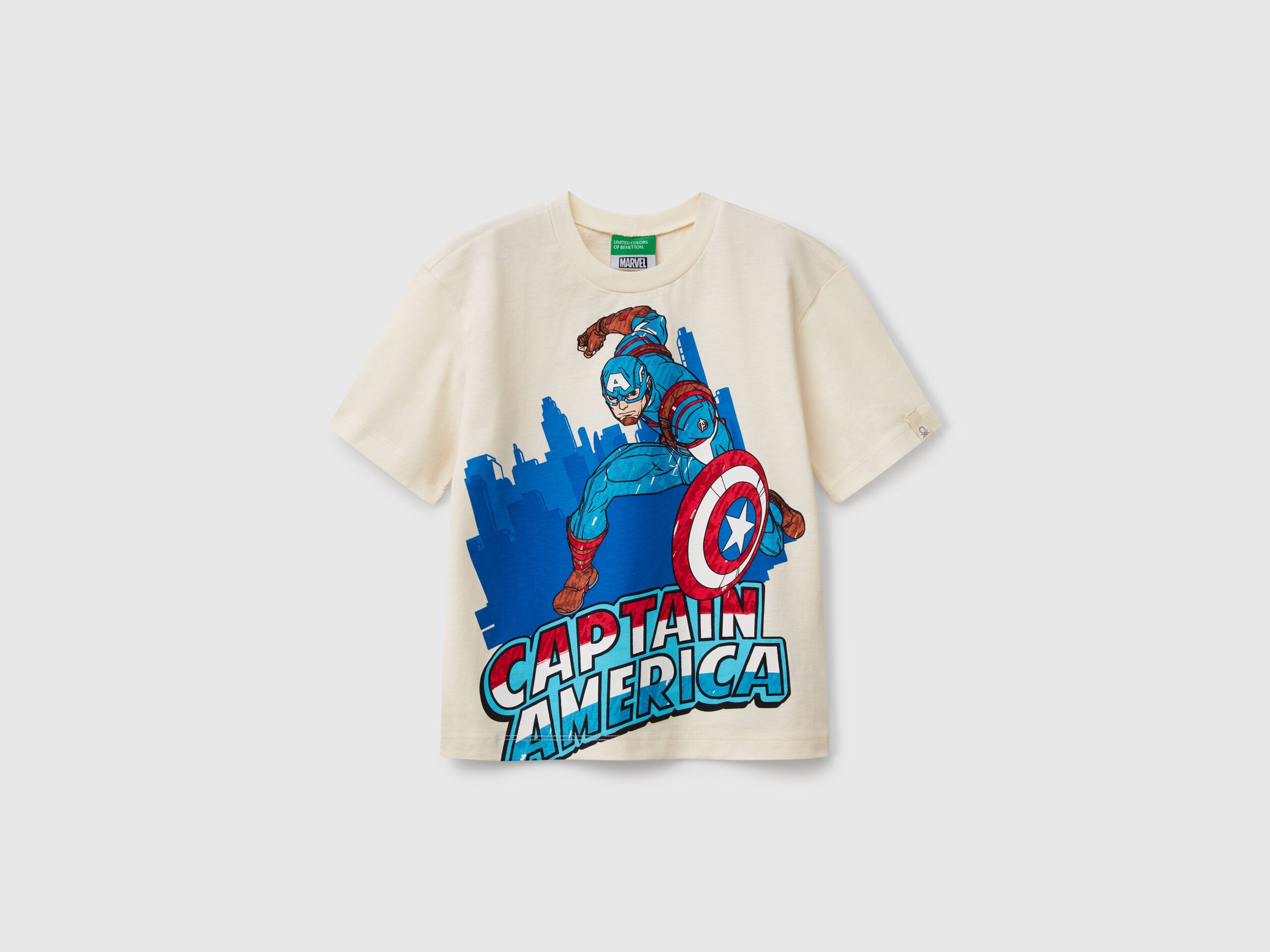 Benetton_Captain America ©Marvel T-Shirt in Cotton_35RYG10I1_0R2_01