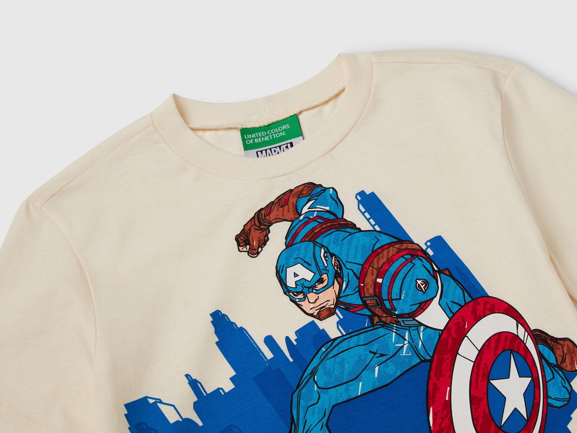 Benetton_Captain America ©Marvel T-Shirt in Cotton_35RYG10I1_0R2_03