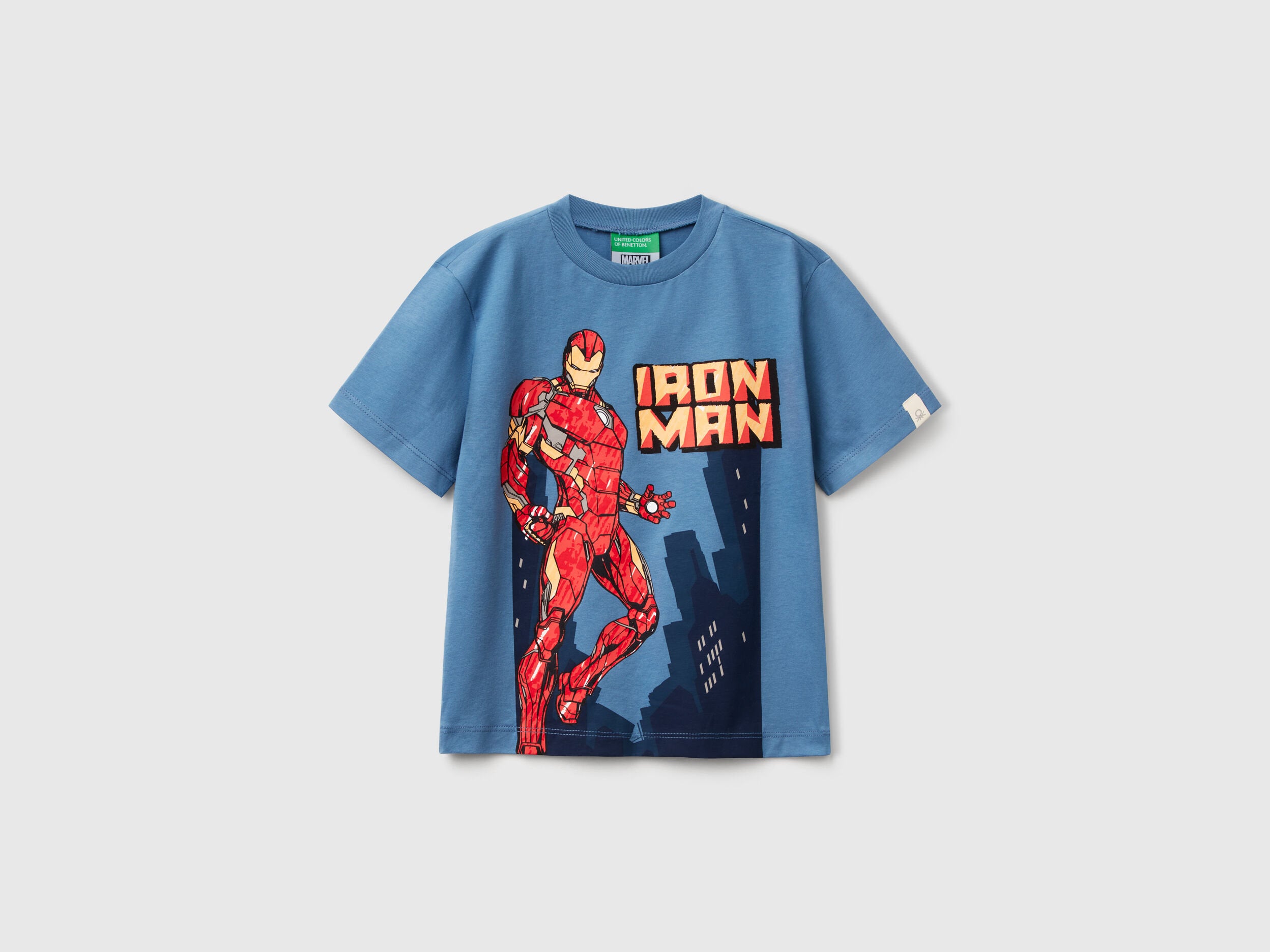 Benetton_Iron Man ©Marvel Cotton T-Shirt_35RYG10I1_11W_01