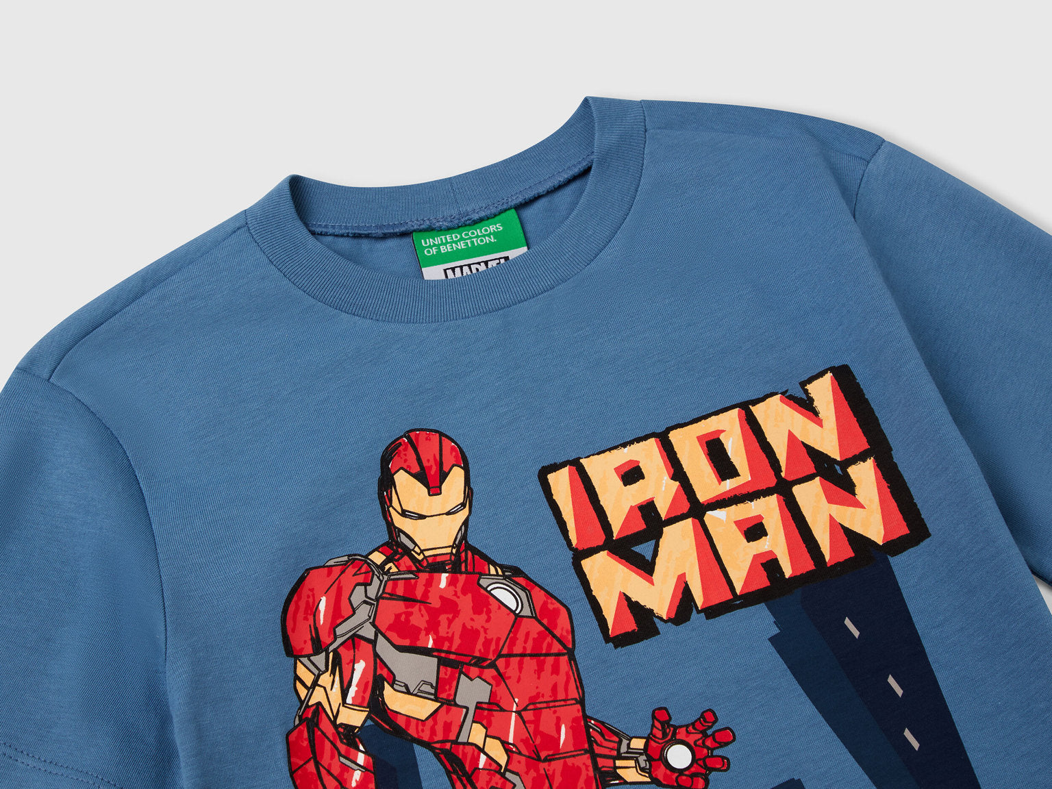 Benetton_Iron Man ©Marvel Cotton T-Shirt_35RYG10I1_11W_03