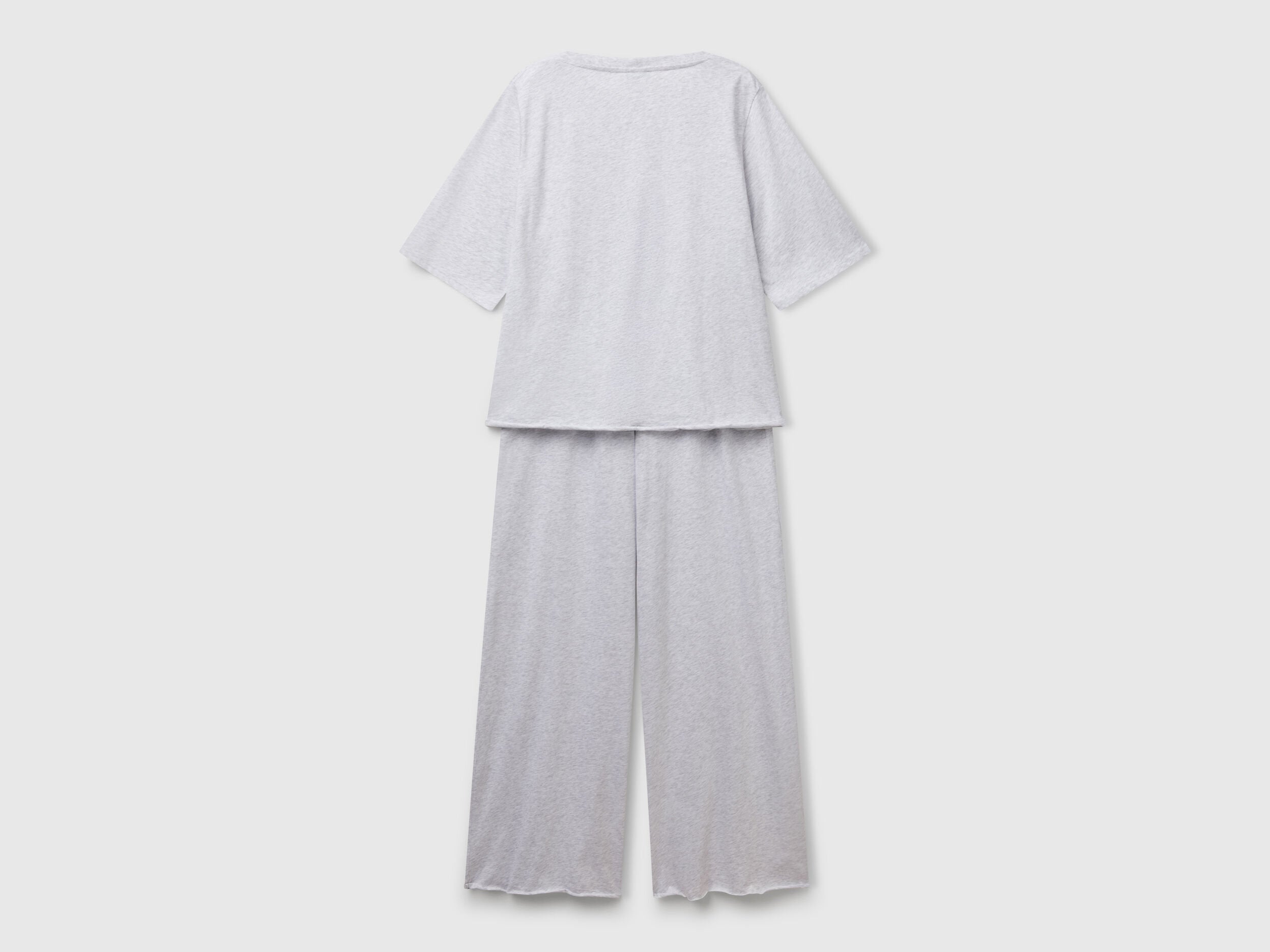 Benetton_Loose-Fitting Pyjamas in Pure Cotton_35VB3P03P_506_05