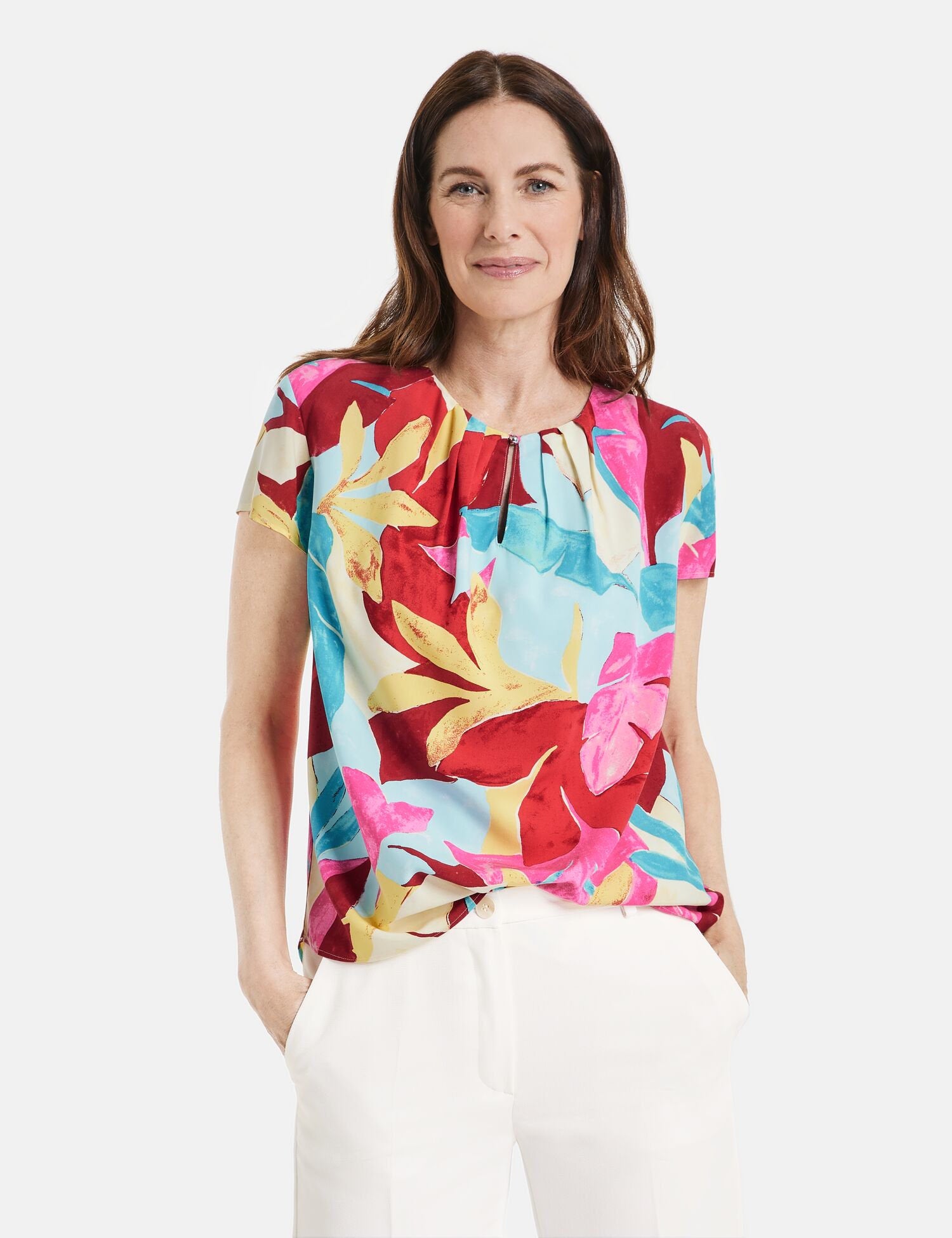 Patterned Blouse Top_360052-31433_4068_01