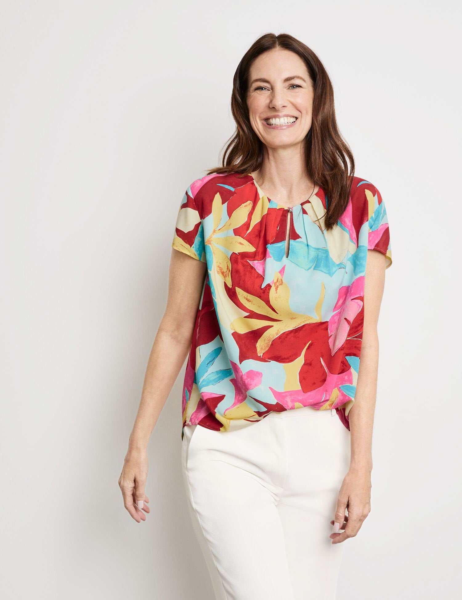 Patterned Blouse Top_360052-31433_4068_03
