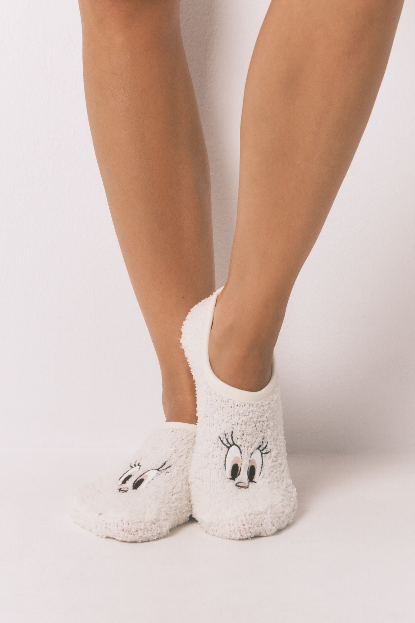 Women Secret_Tan_Beige Socks Slip-On Socks_3612462_34_01