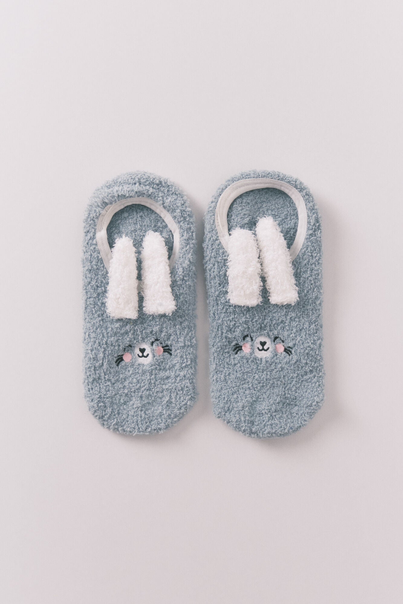 Women Secret_Green_Green Rabbit Slip-On Socks_3612474_27_03