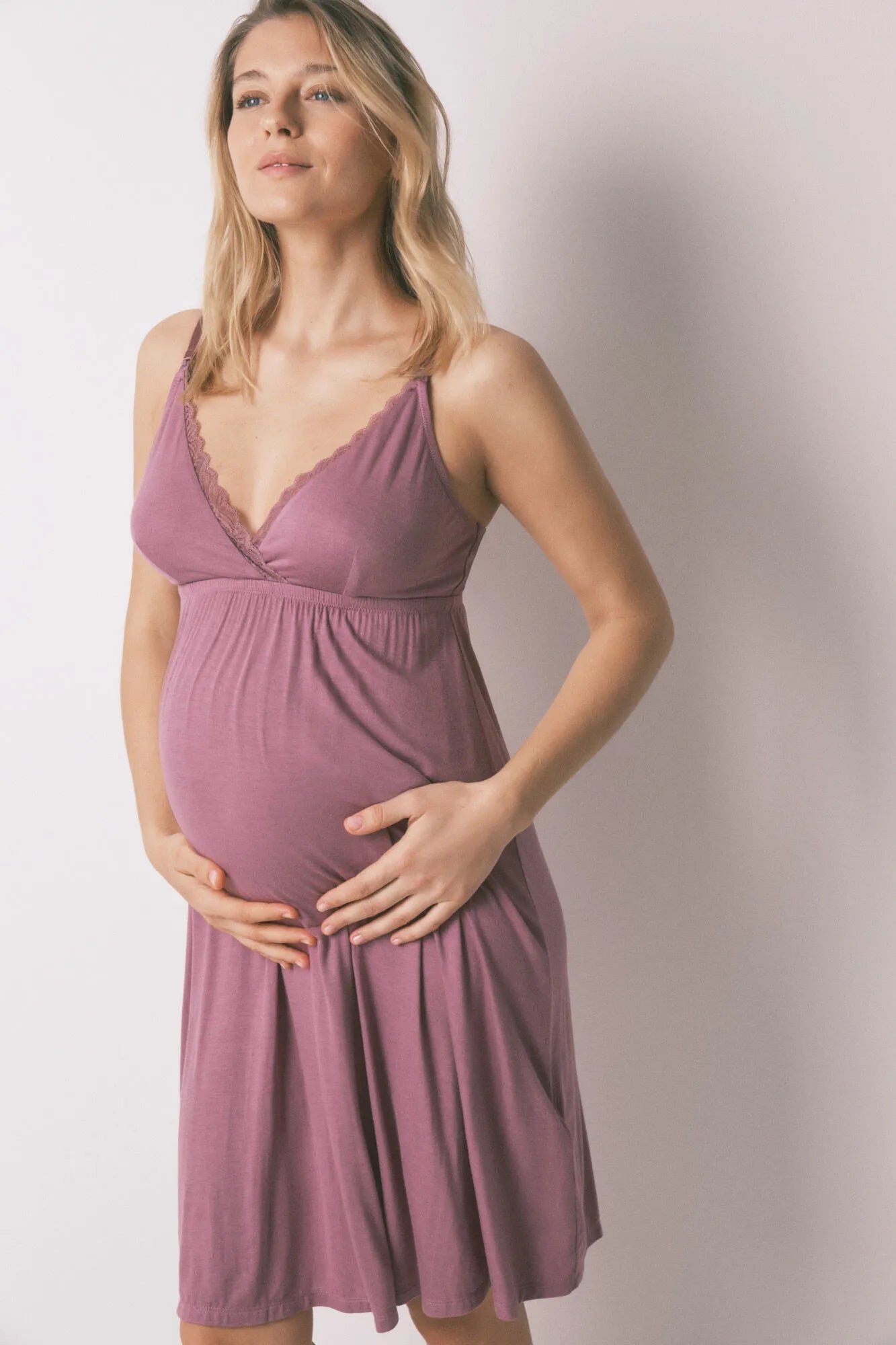 Women Secret_Pink_Pink "Maternity" Straps Nightgown_3633450_72_01