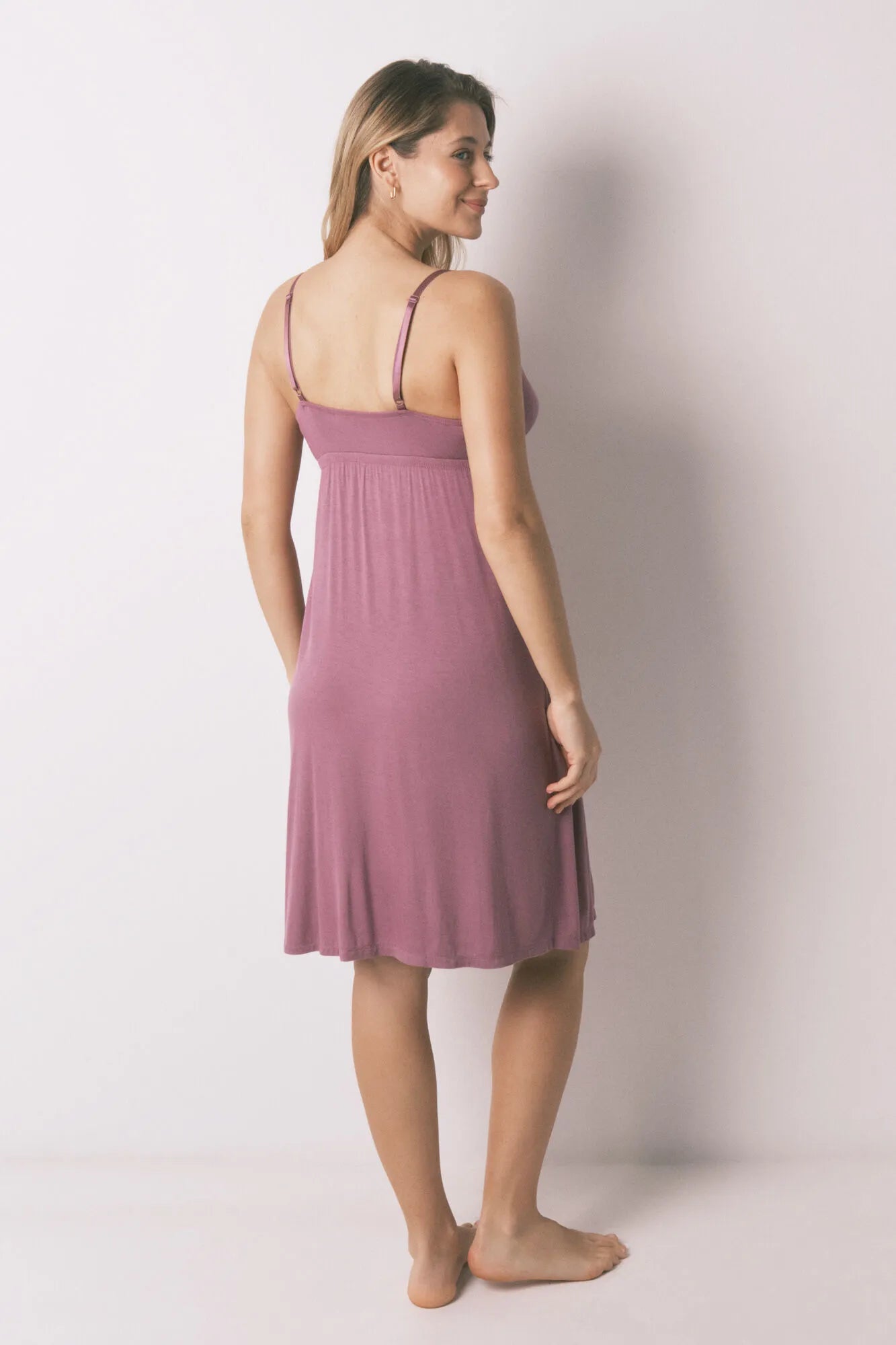 Women Secret_Pink_Pink "Maternity" Straps Nightgown_3633450_72_04