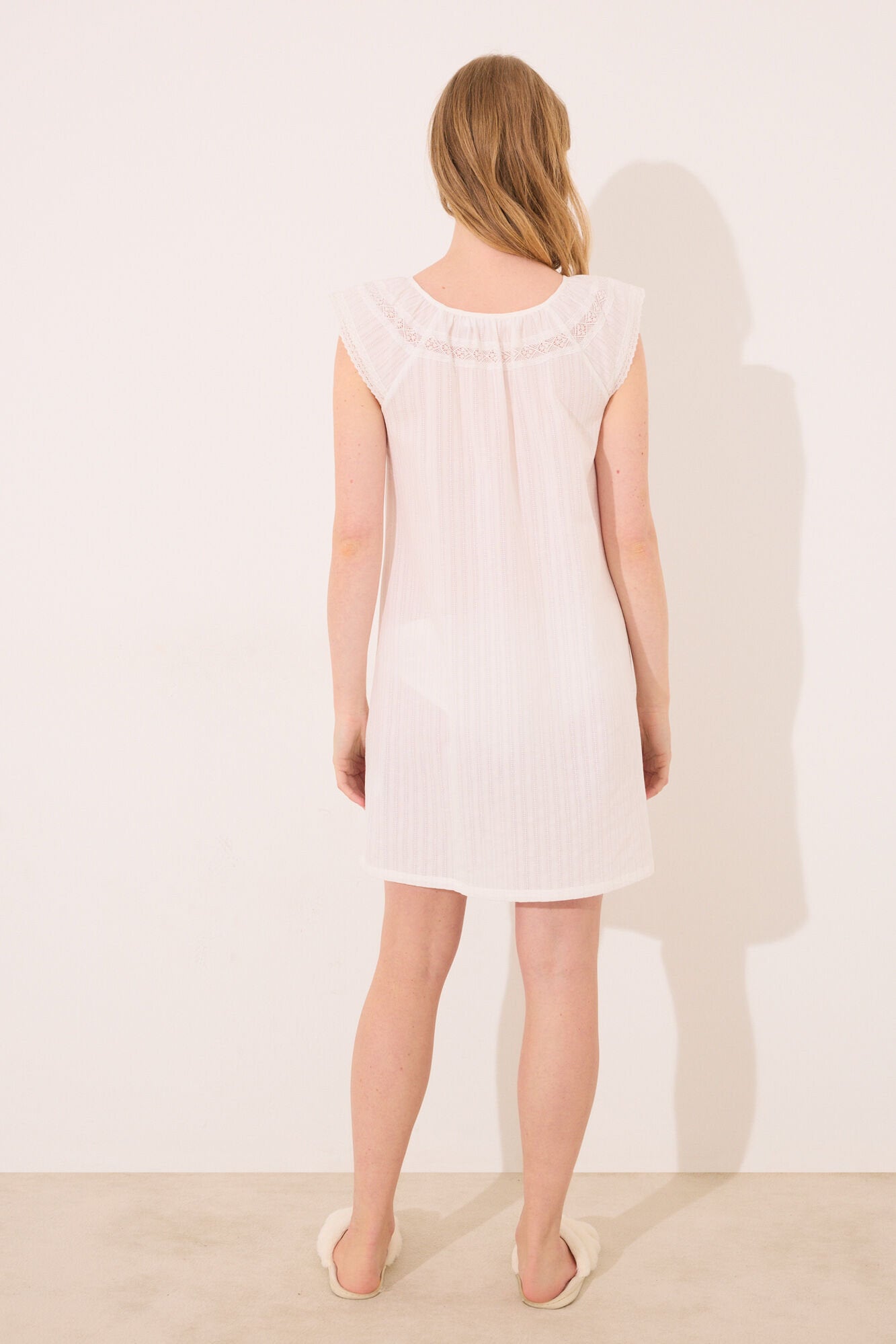 Women Secret_Ivory Cotton "Maternity" Nightgown_3639173_96_04