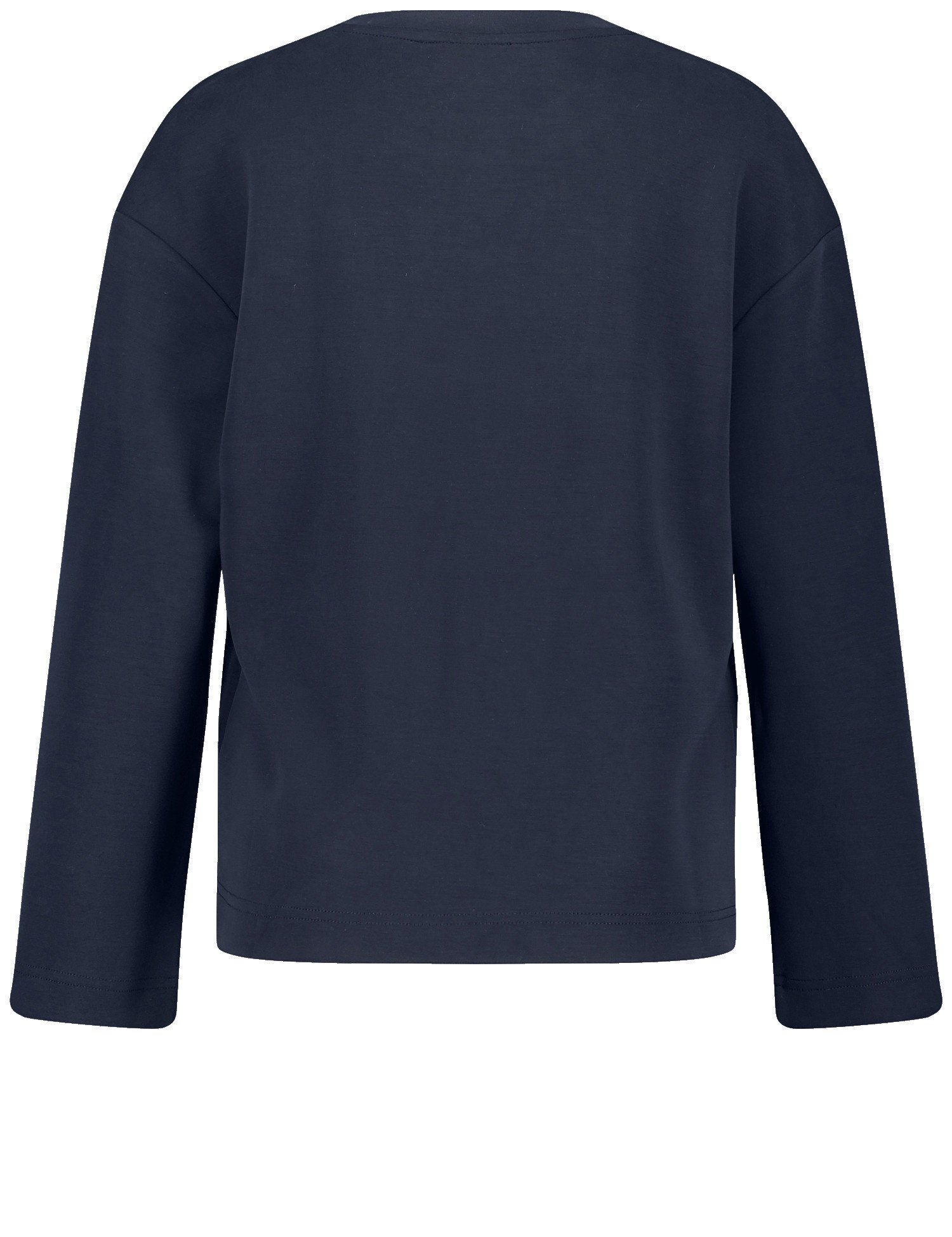 Sand-Washed Long Sleeve Top with A Front Print_370074-44020_8153_03