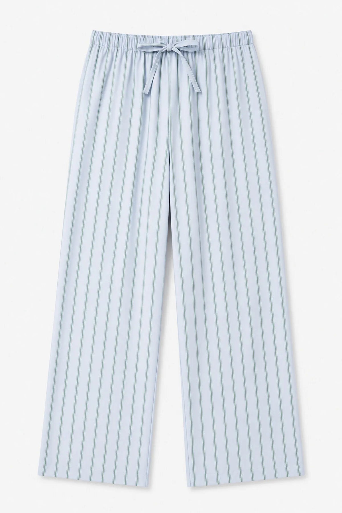 Women Secret Blue Print Women Blue Striped Long Trousers SKU: 3704546_19 Image 05