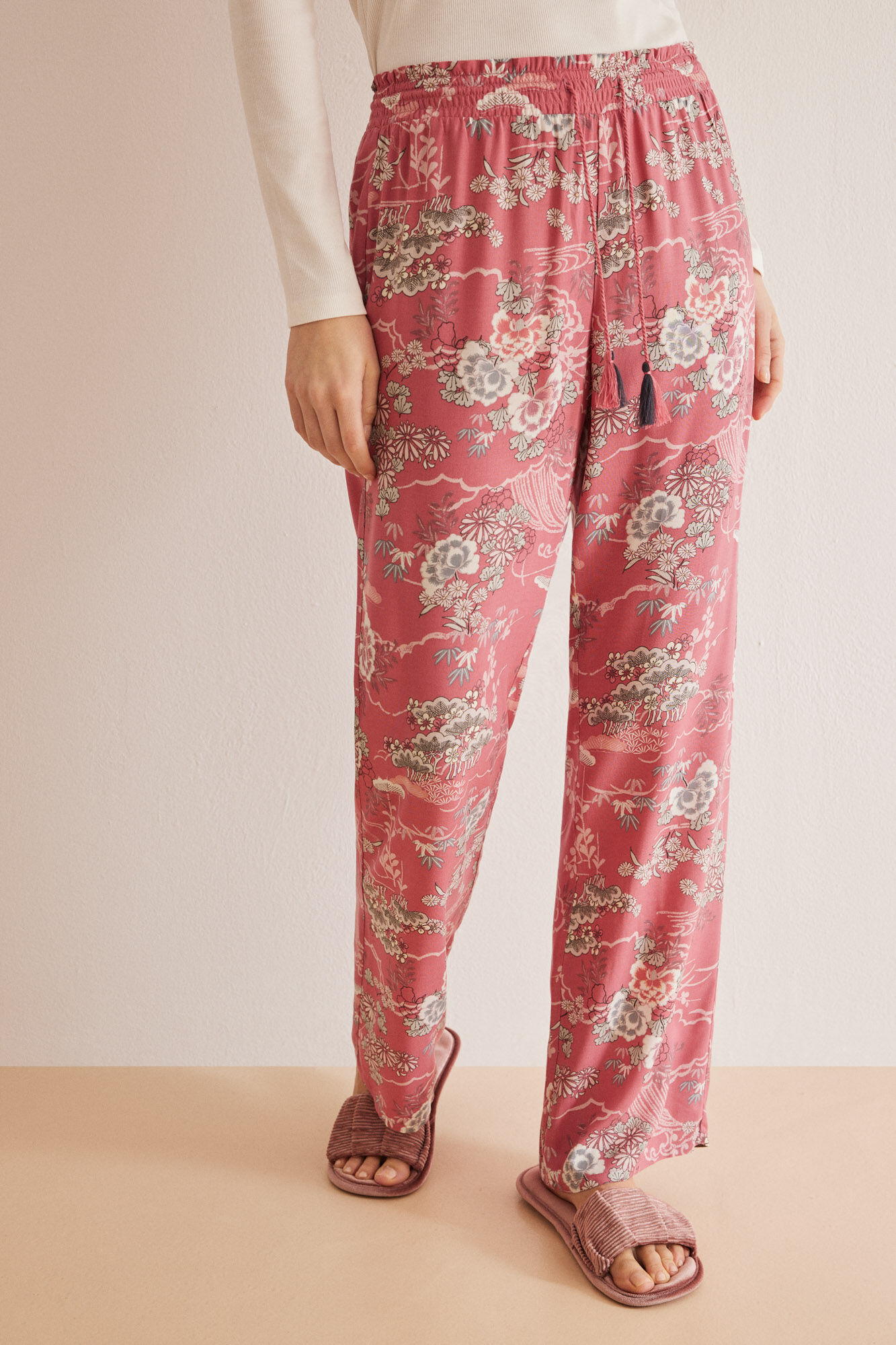 Slip On Lounge Trousers_3707187_69_03
