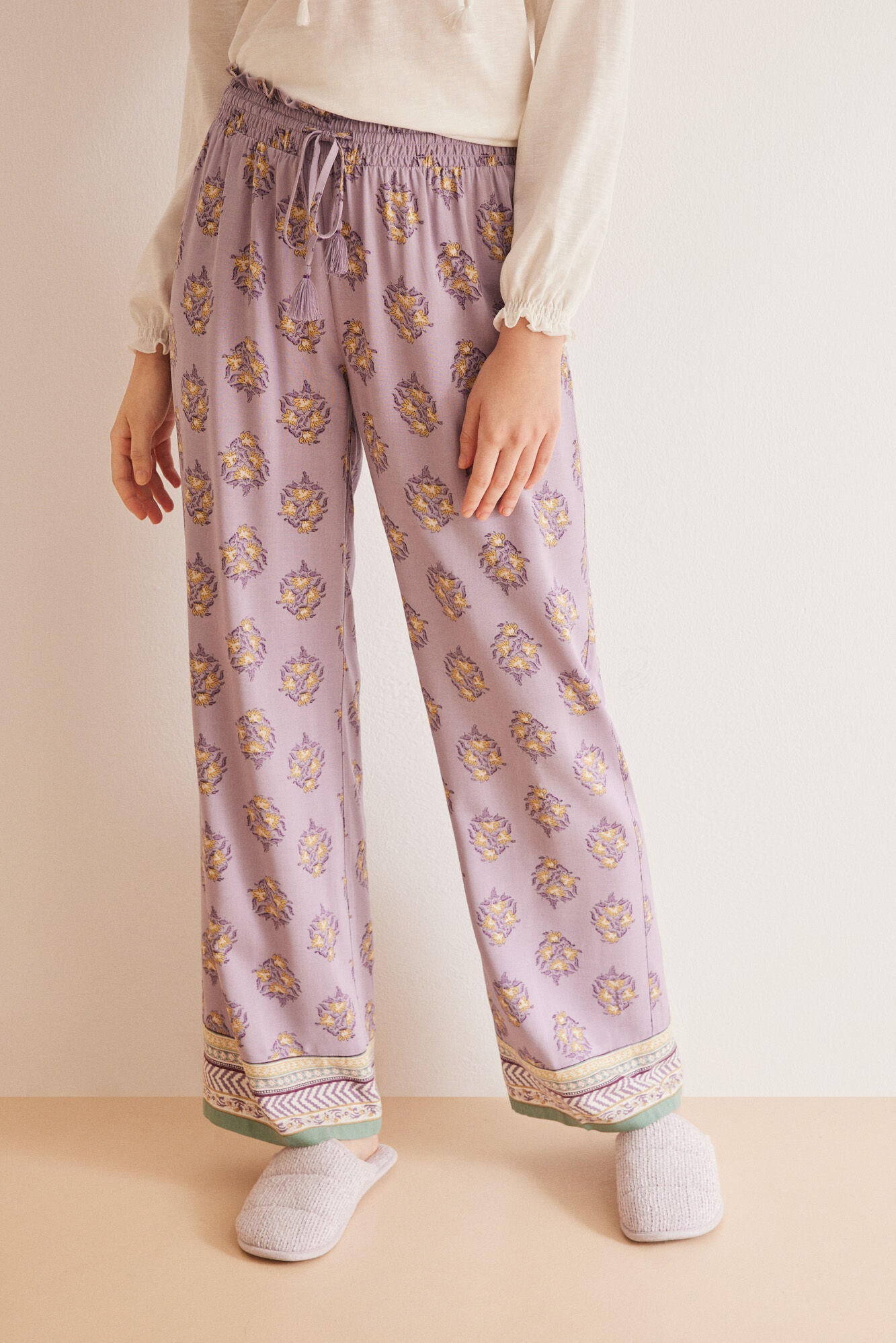 Slip On Lounge Trousers_3707199_79_02