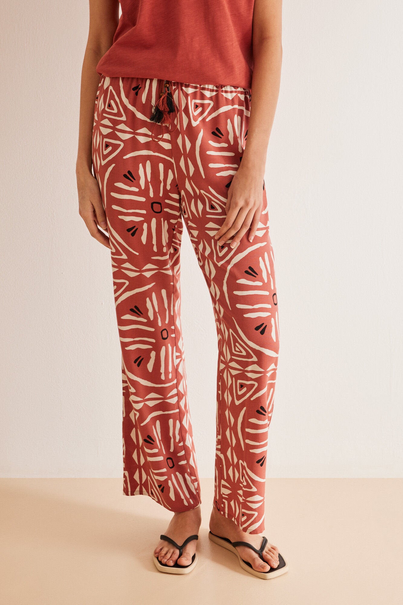 White Print Long Pant_3707206_97_02
