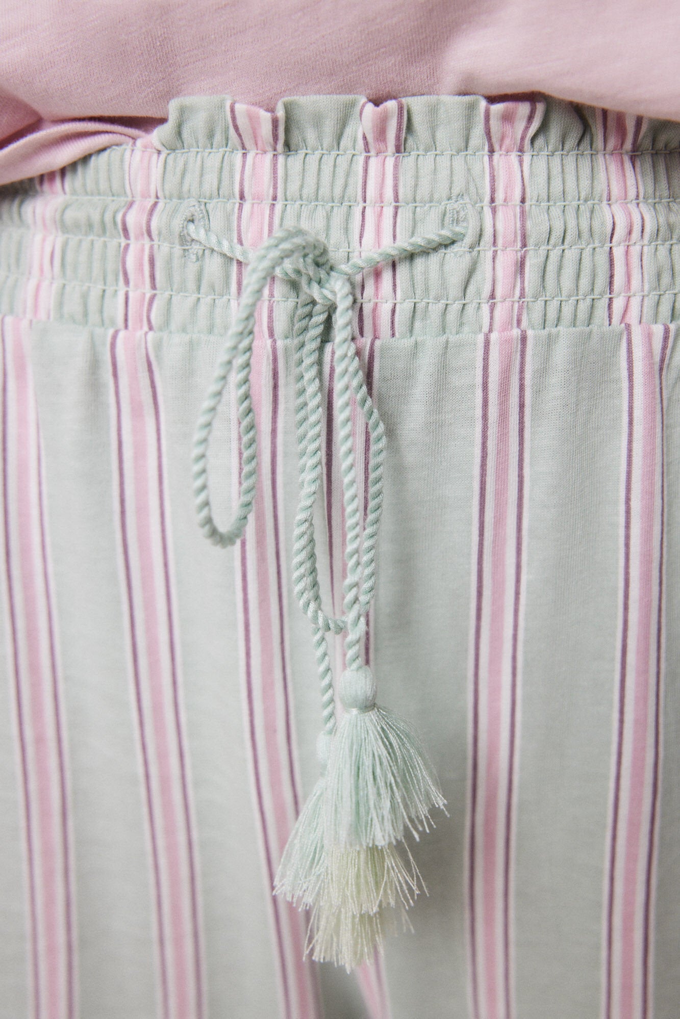 Women Secret_Long Pants 100% Cotton Striped_3709642_28_02