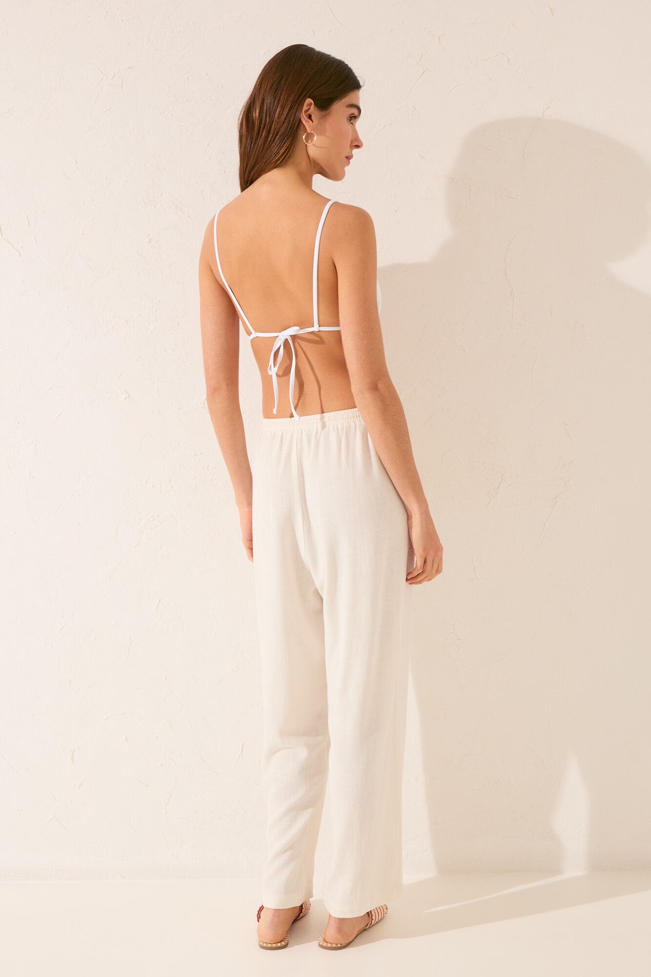 Women Secret_White Linen Capri Trouser_3709678_99_05