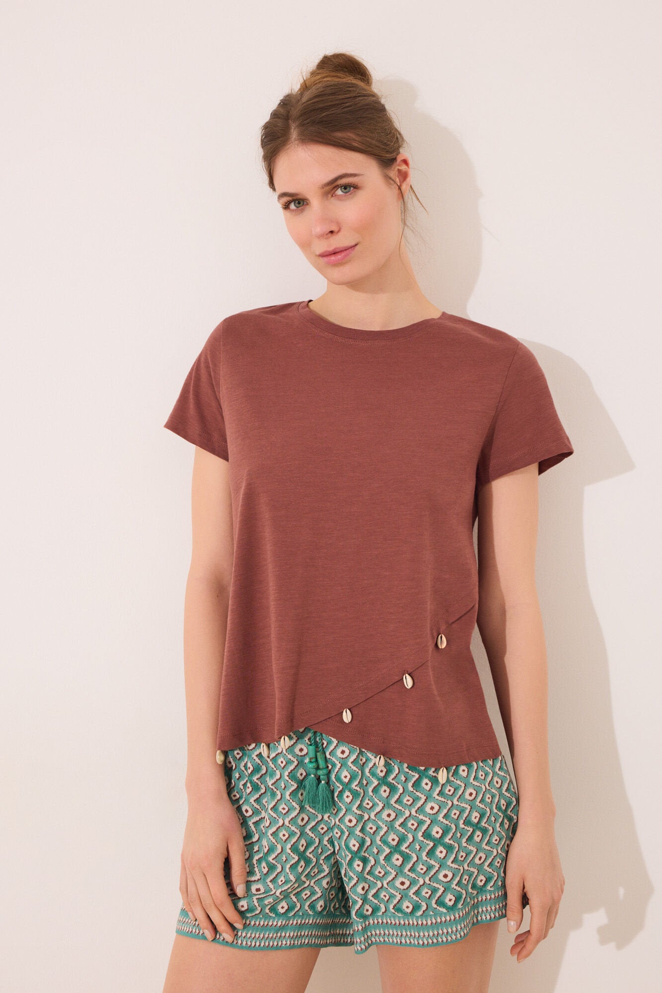 Women Secret_Viscose Trouser with Geometric Print_3709682_22_01