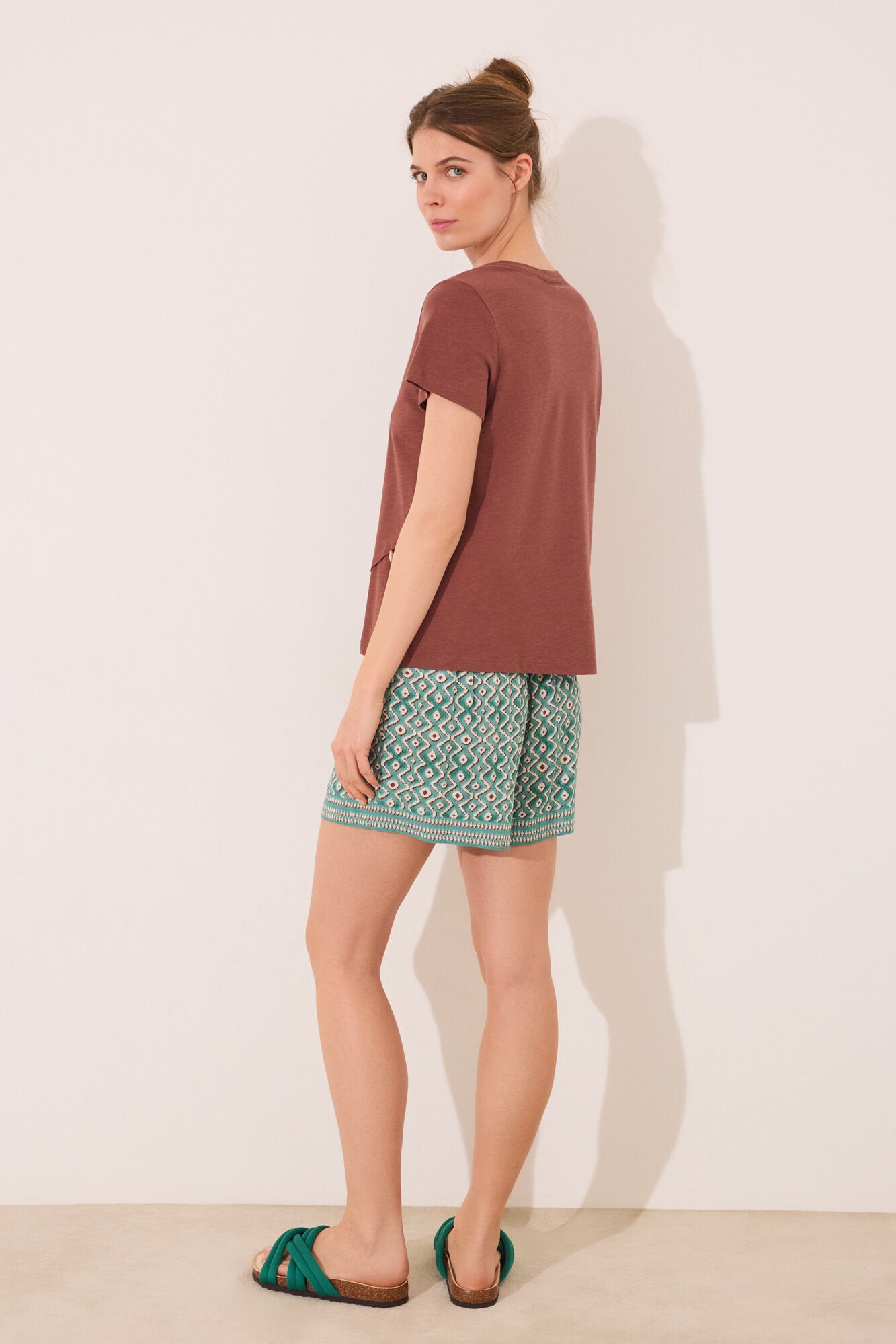 Women Secret_Viscose Trouser with Geometric Print_3709682_22_04