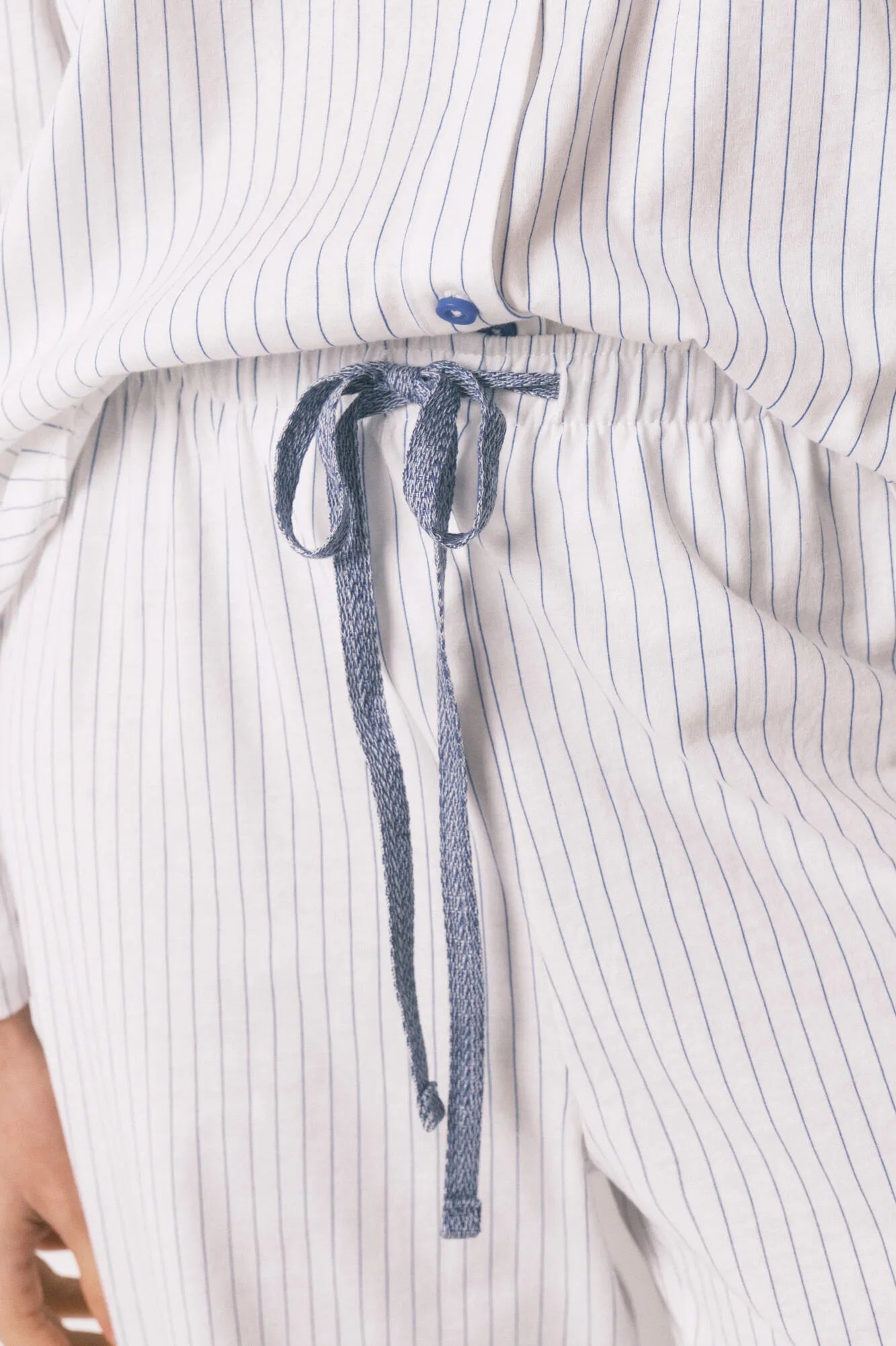 Women Secret_White Print_White 100% Cotton Classic Long Striped Pyjamas_3793062_97_05