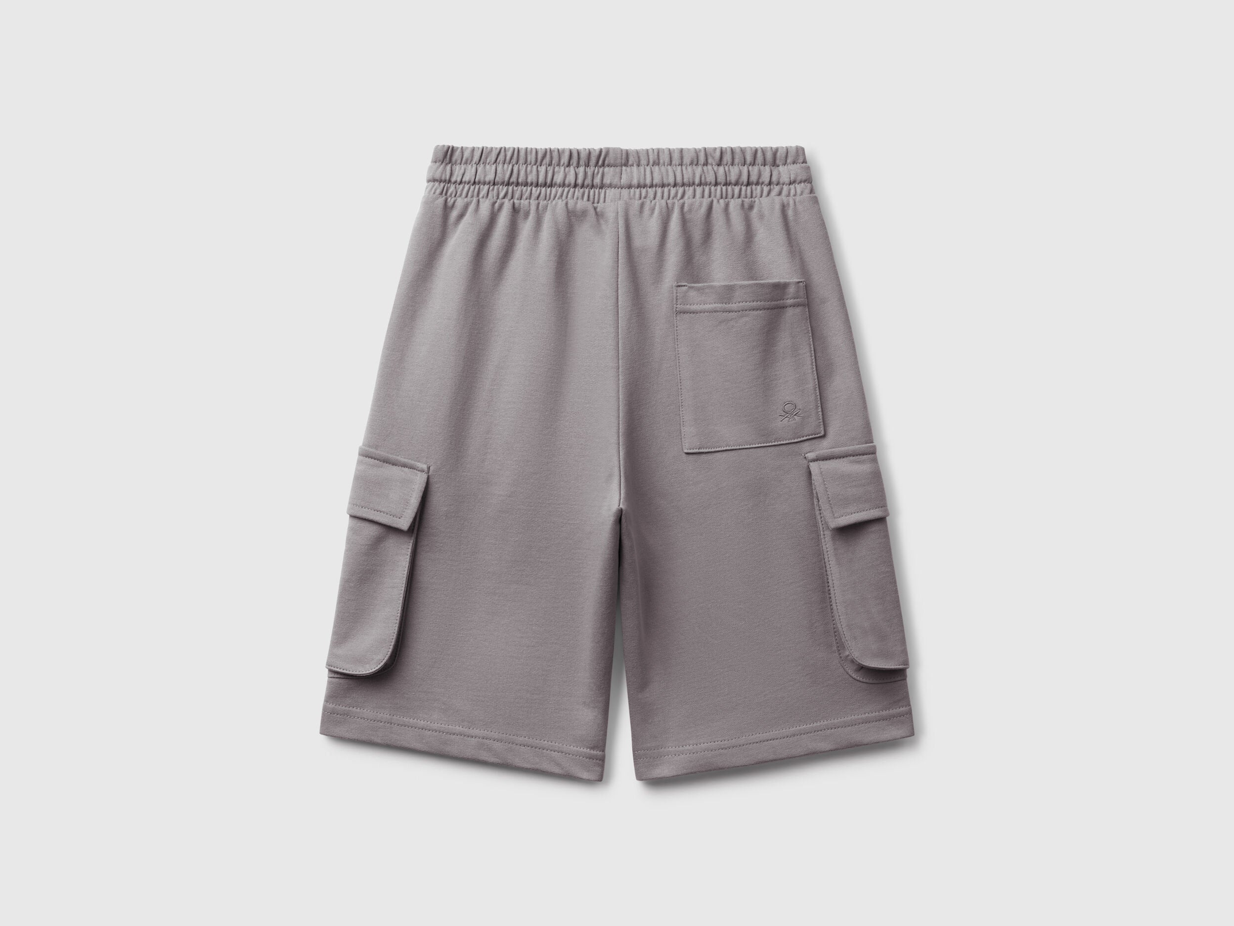 Benetton_Cargo Shorts in Light Sweat Fabric_39DJC902N_11M_02