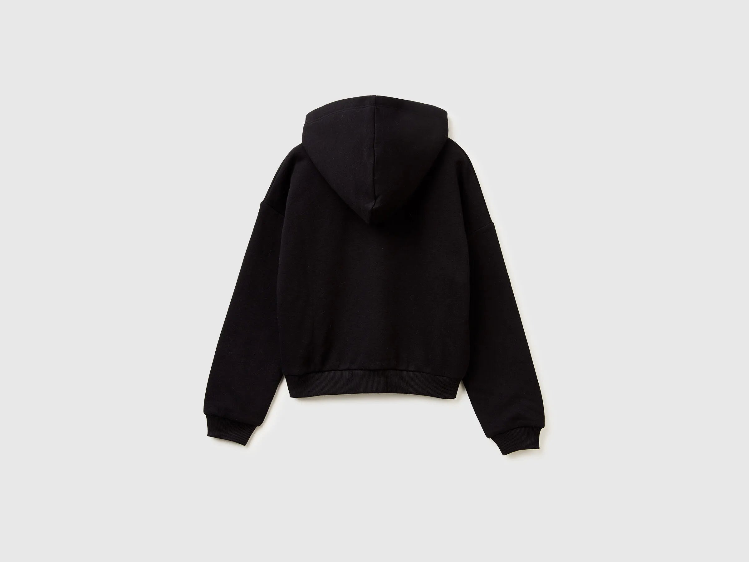 Benetton_Black_Hoodie with Sequins_39M2C205E_100_02