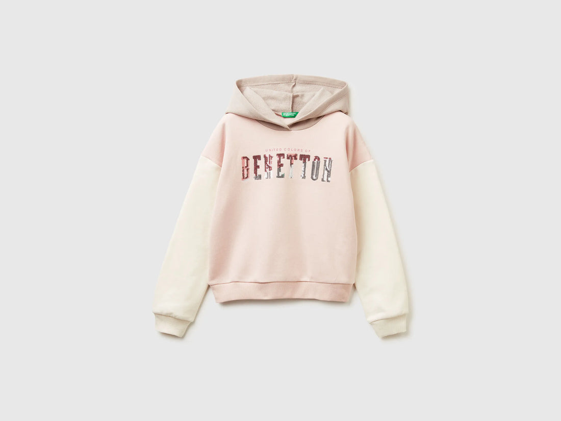 Benetton_Soft Pink_Hoodie with Sequins_39M2C205E_902_01