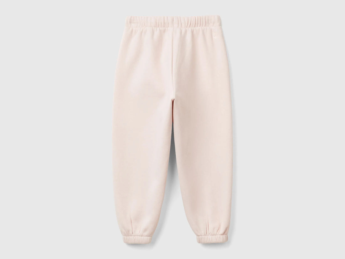 Benetton_Soft Pink_Sweat Joggers with Drawstring_39M2GF04F_3V5_02