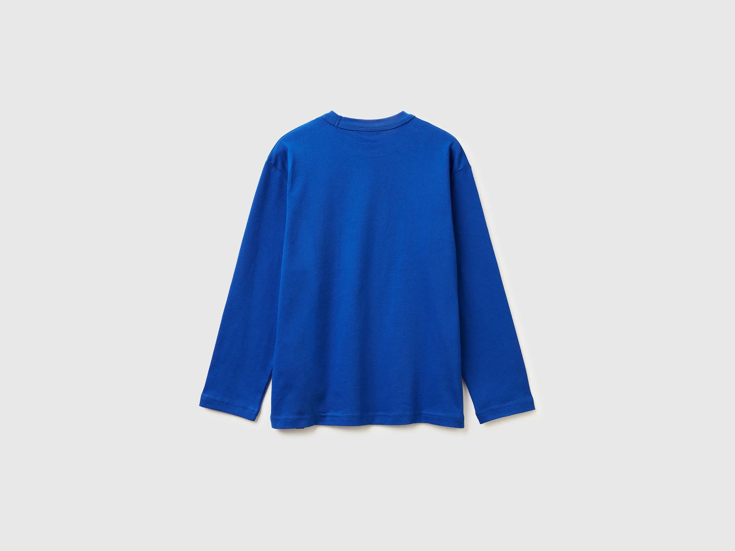 Benetton_Bright Blue_T-Shirt with ©Marvel Spiderman Print_3ATNC10RN_19R_02