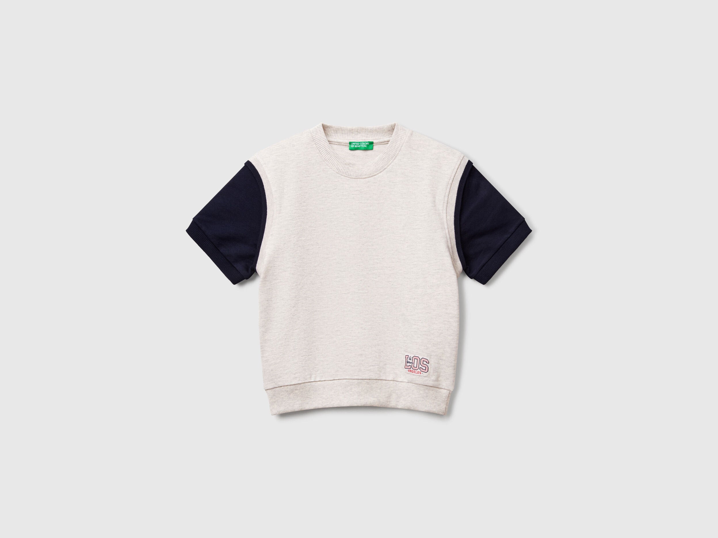 Benetton_Short Sleeve Sweatshirt_3BC1G10IN_517_01